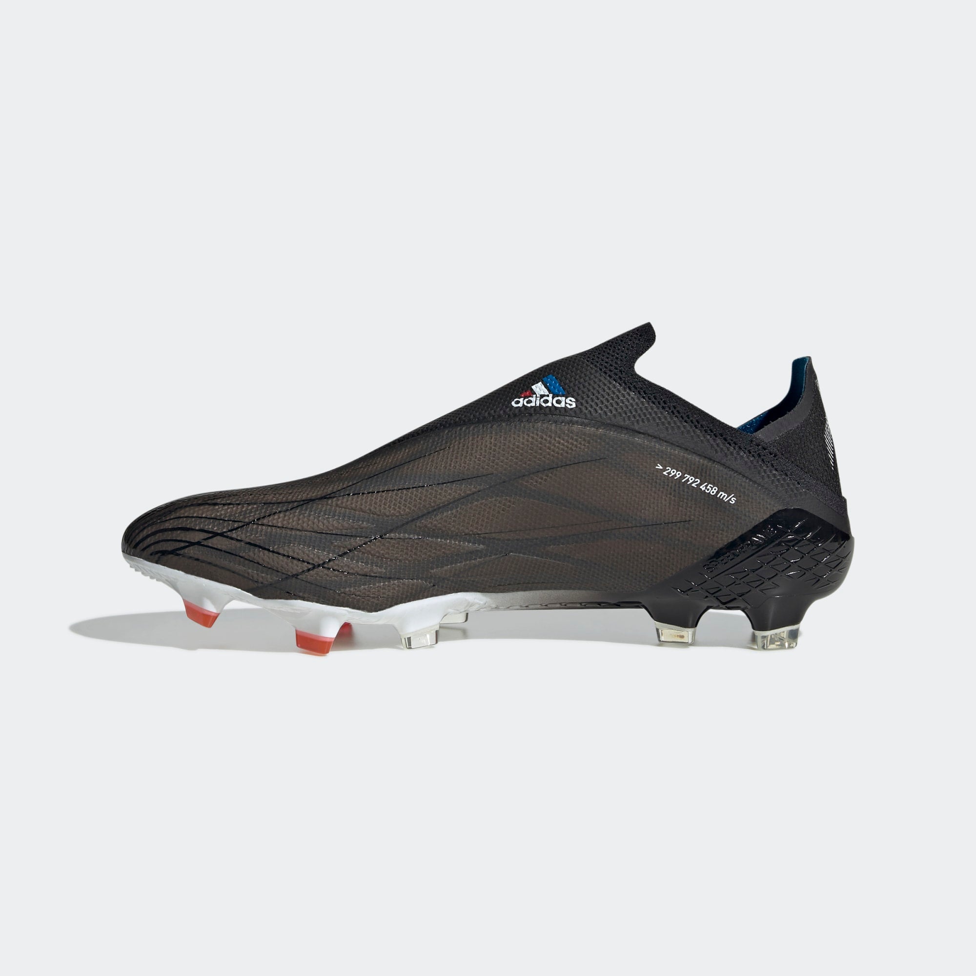 ADIDAS X SPEEDFLOW+ FIRM GROUND CLEATS BLACK - GW7439-ADIDAS by Adidas | Available at Niky's Sports