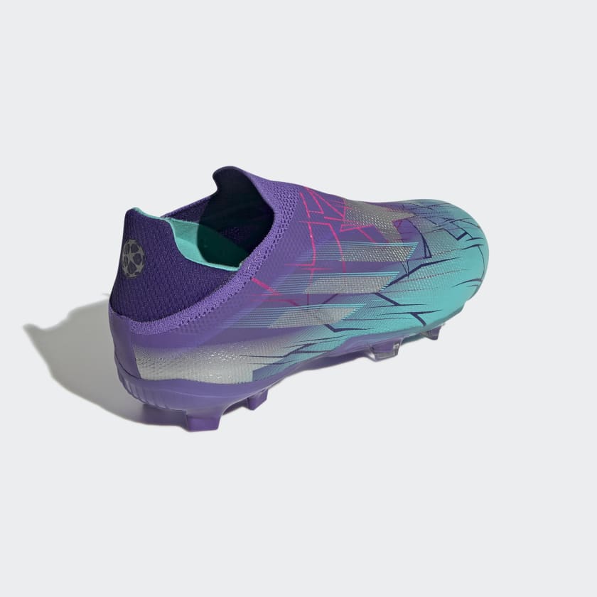 X SPEEDFLOW+ FIRM GROUND CLEATS YOUTH - GW7443-ADIDAS by adidas | Available at Niky's Sports
