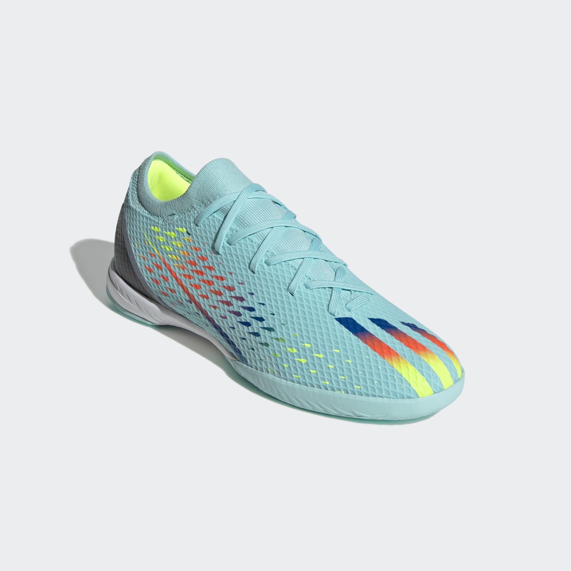 adidas gazelle silver green womens adidas Youth Predator Edge.3 Indoor Soccer Shoes Black/White, 1.5 main image 1