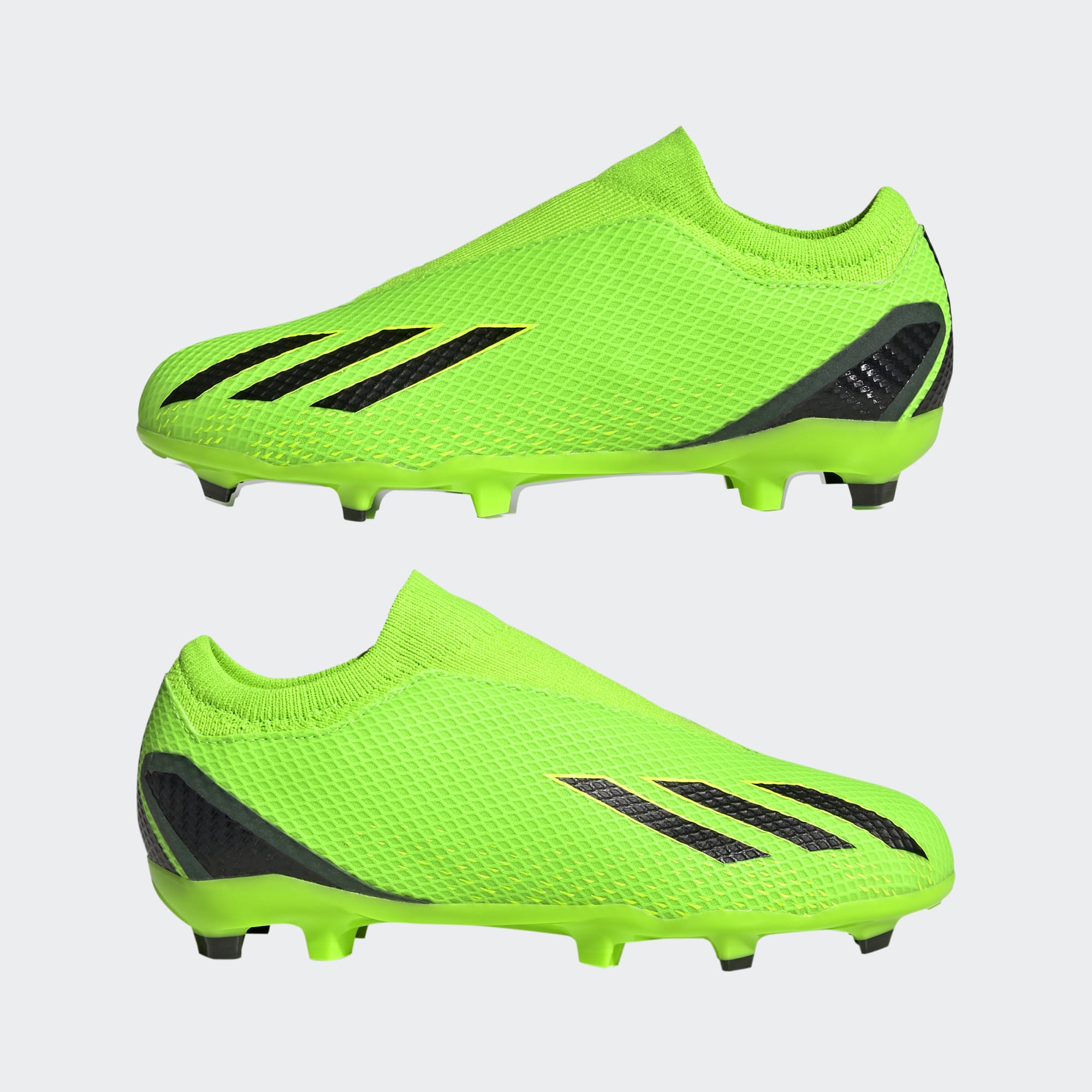 ADIDAS X SPEEDPORTAL.3 LACELESS FIRM GROUND SOCCER CLEATS YOUTH