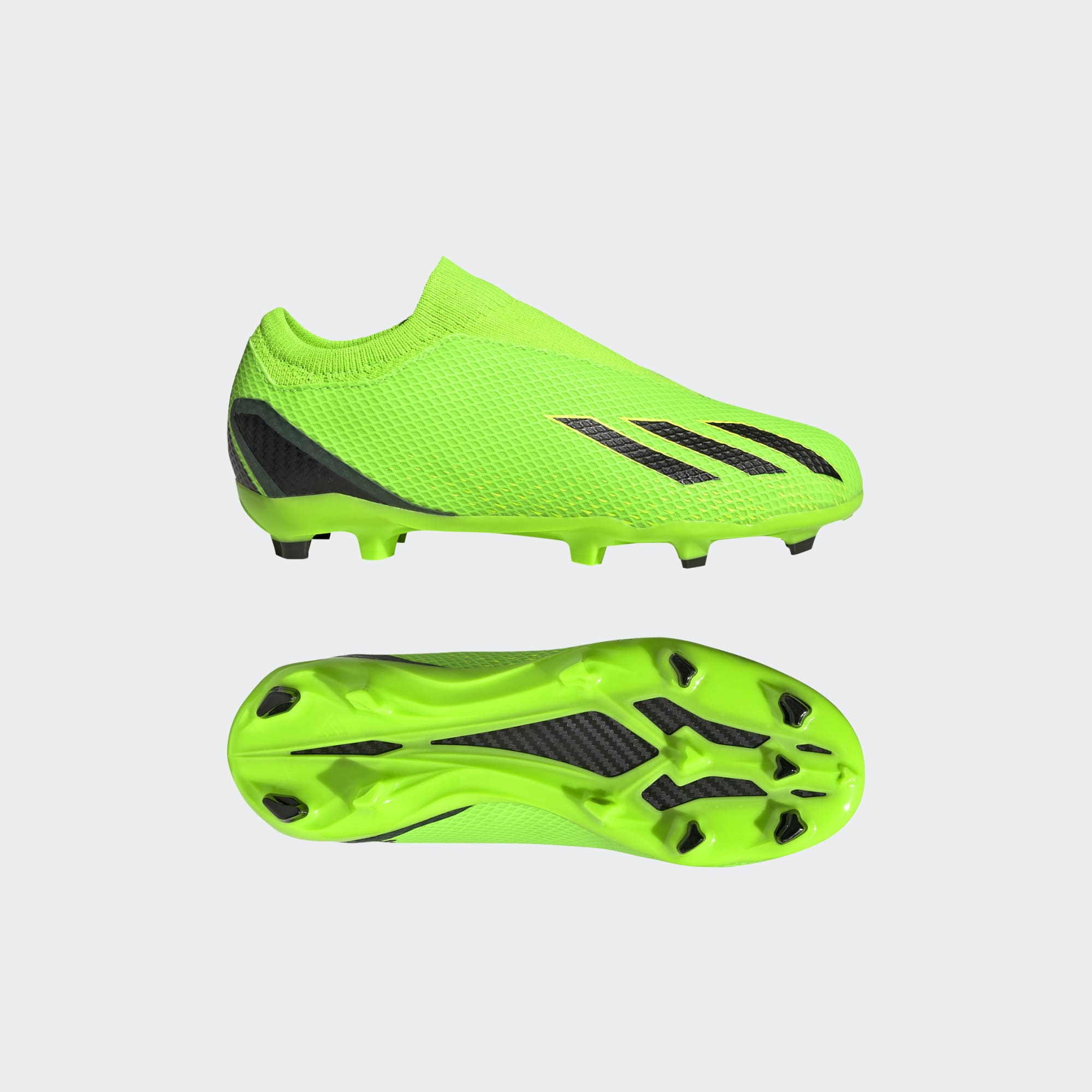 ADIDAS X SPEEDPORTAL.3 LACELESS FIRM GROUND SOCCER CLEATS YOUTH