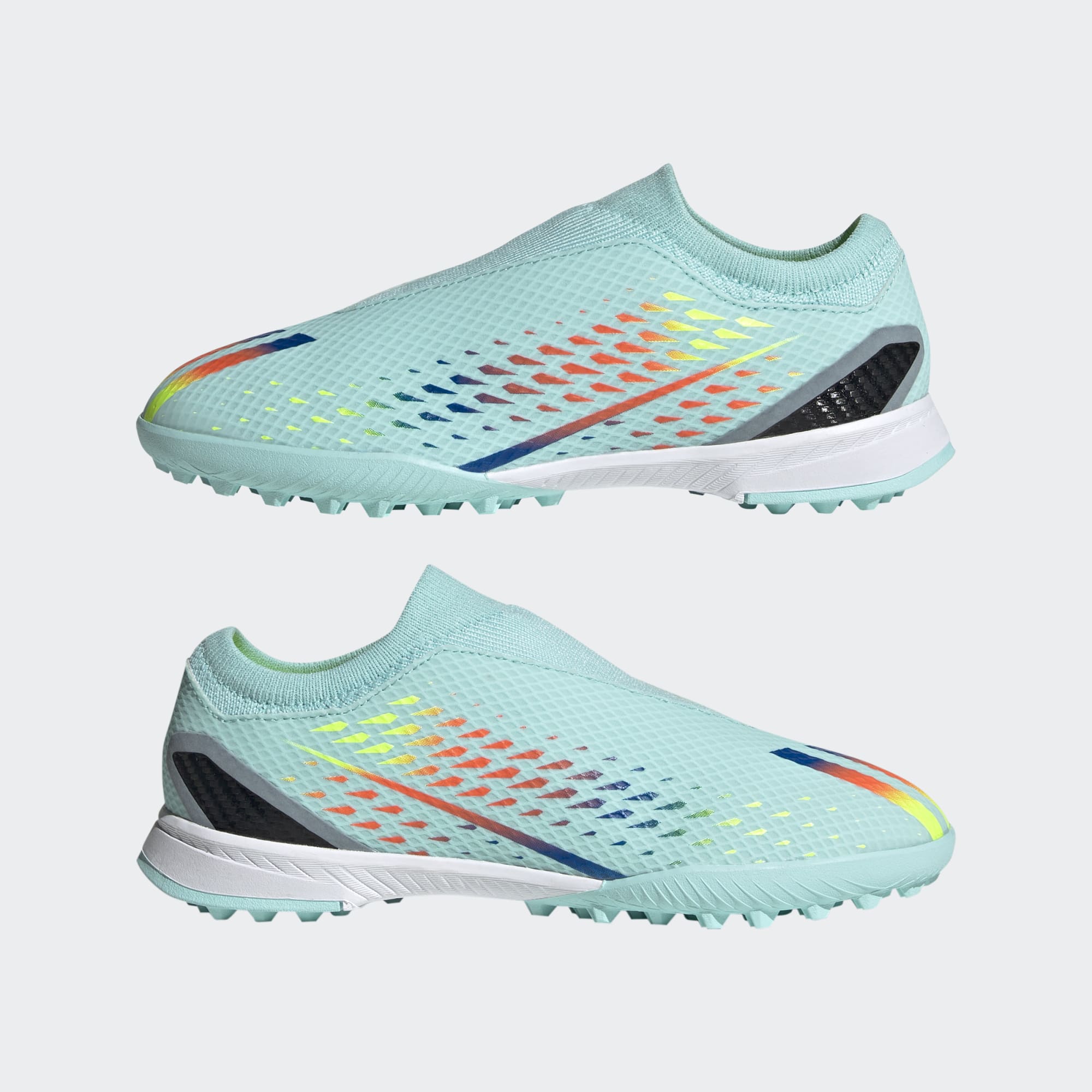 adidas X SPEEDPORTAL.3 LACELESS TURF SHOES YOUTH - GW8477-ADIDAS by adidas | Available at Niky's Sports