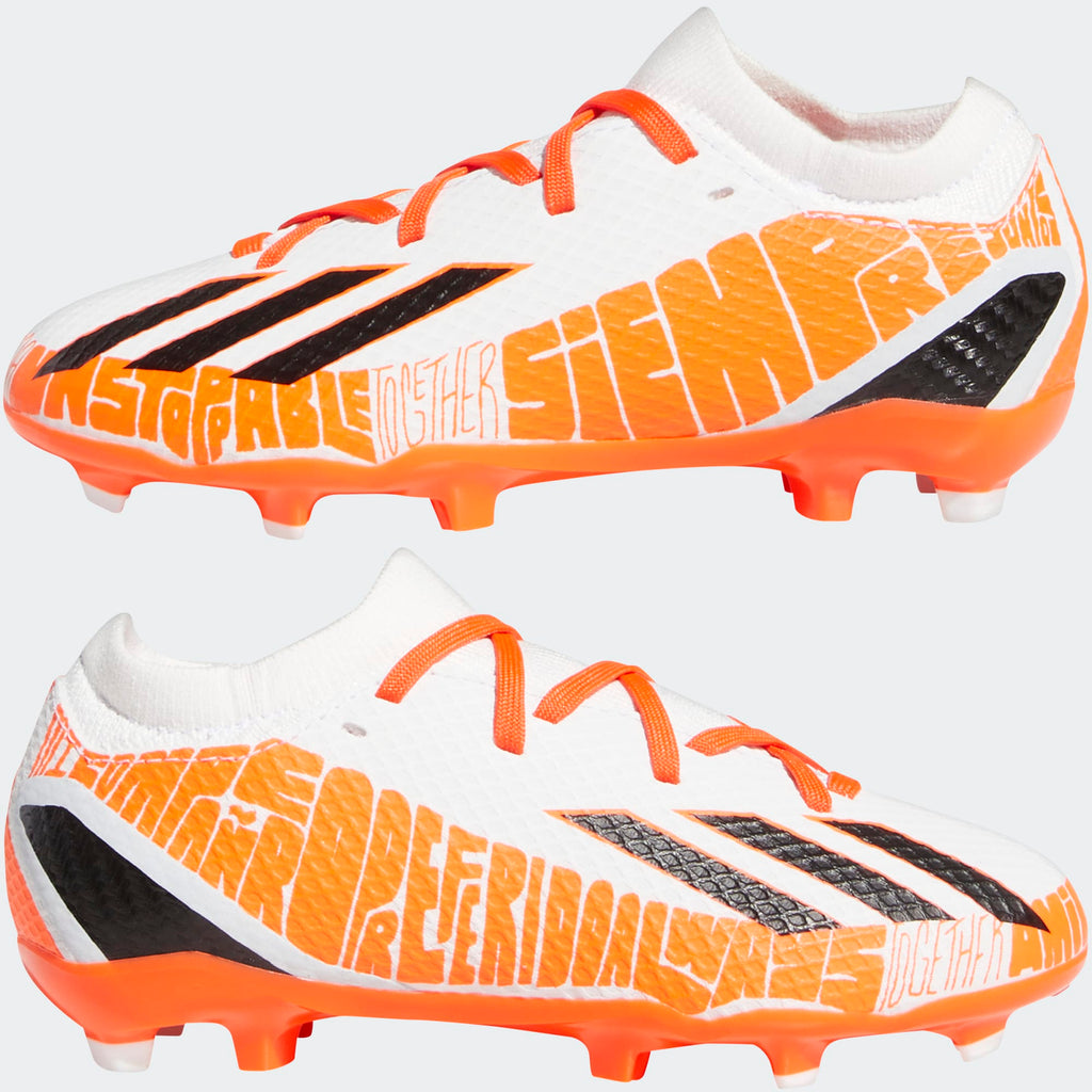X SPEEDPORTAL MESSI.3 FIRM GROUND CLEATS YOUTH