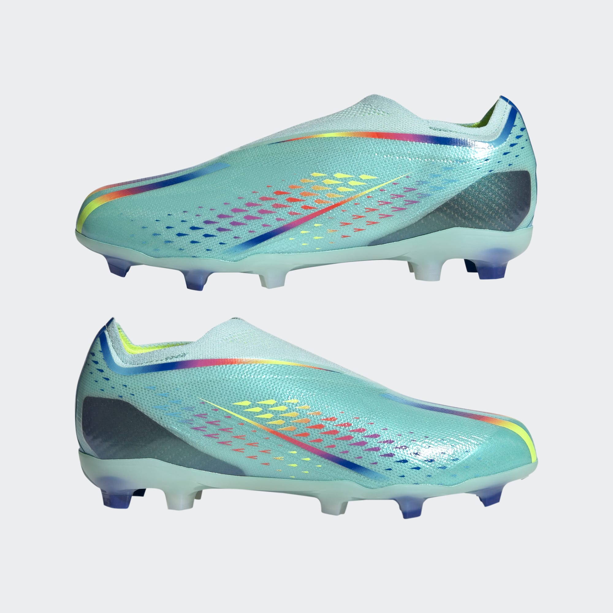 X SPEEDPORTAL+ FIRM GROUND CLEATS YOUTH - GW8416-ADIDAS by adidas | Available at Niky's Sports