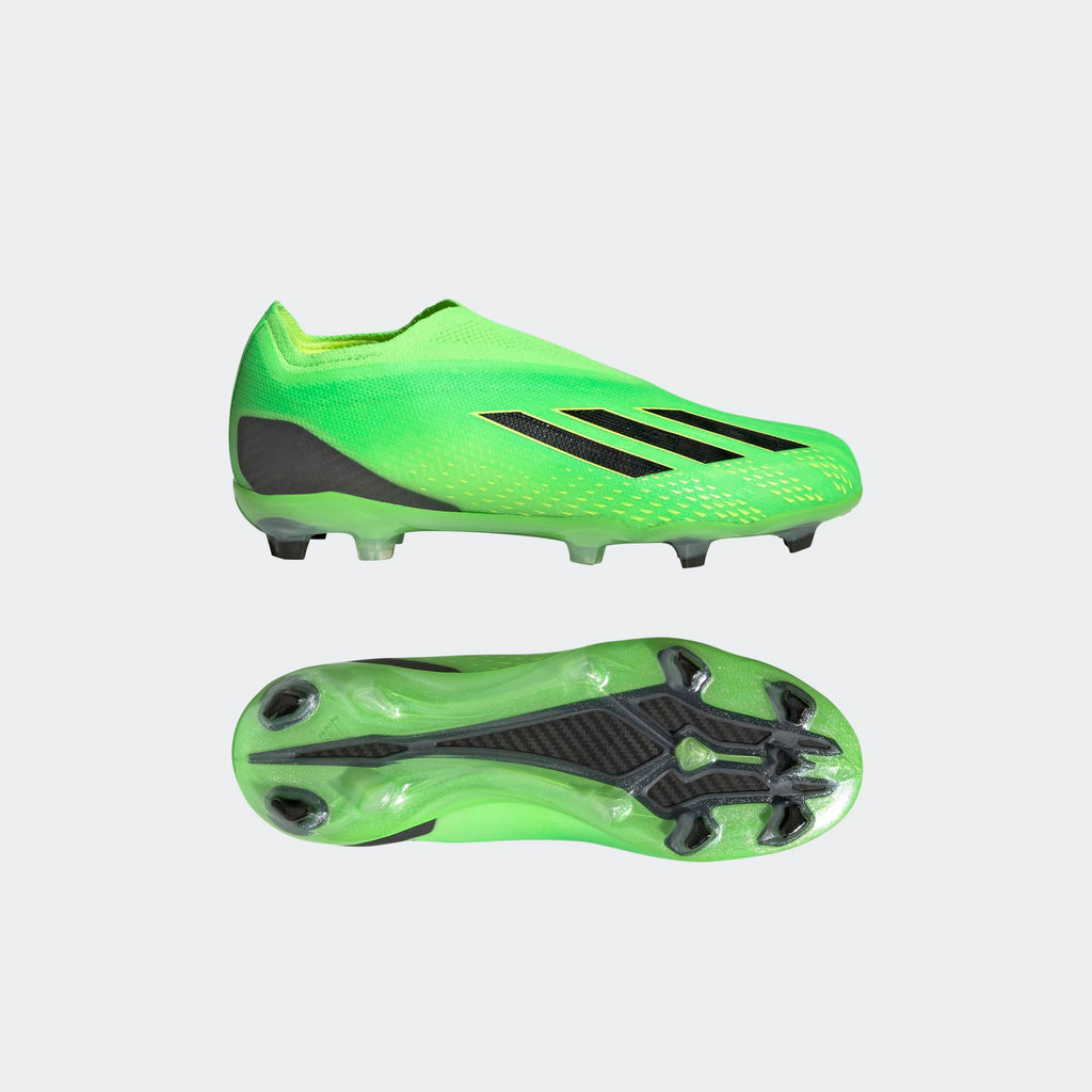 ADIDAS X SPEEDPORTAL+ FIRM GROUND CLEATS YOUTH - GW8417-ADIDAS by adidas | Available at Niky's Sports