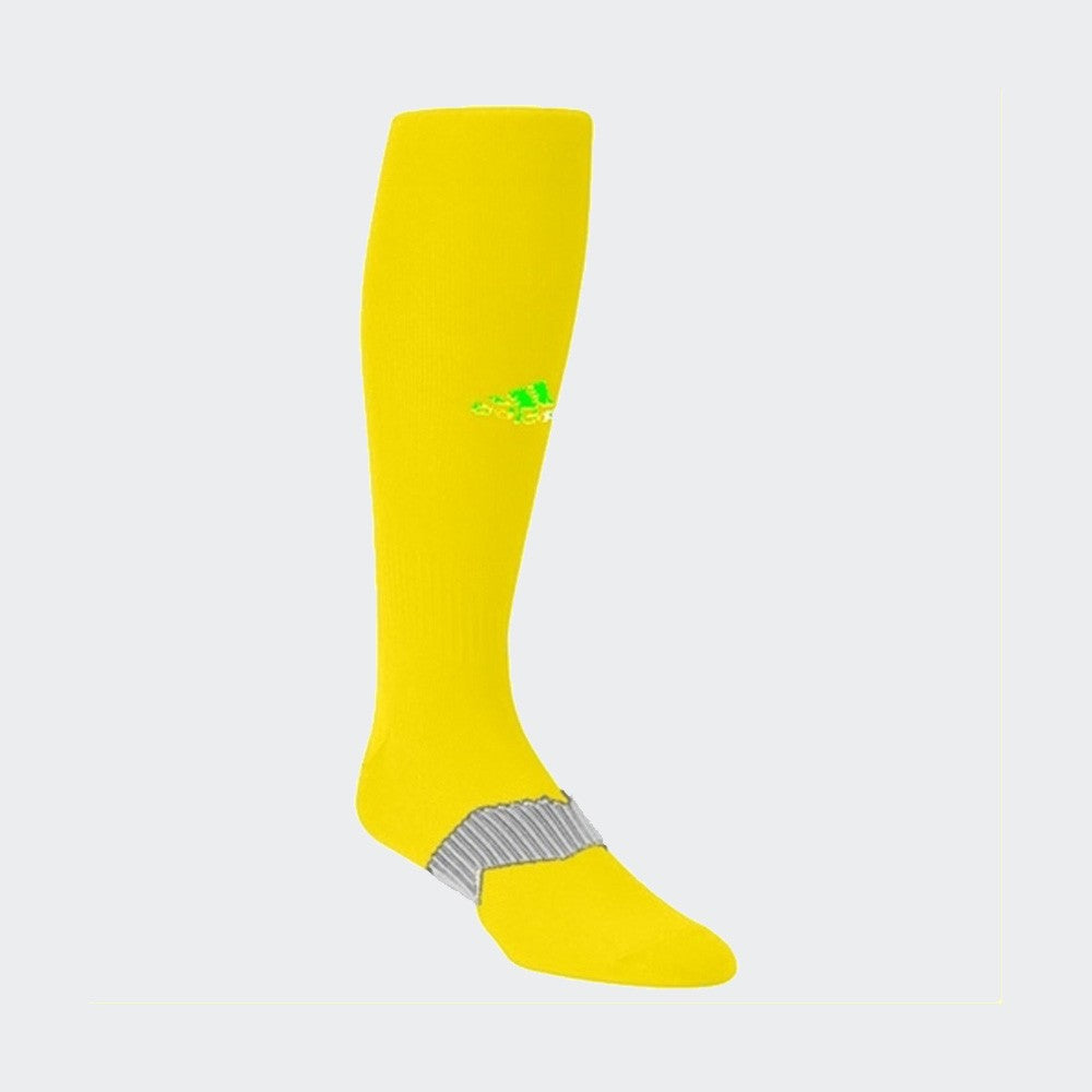 Men's Metro IV Medium Soccer Socks - Yellow/Green - 5142108C-ADIDAS by Adidas | Available at Niky's Sports