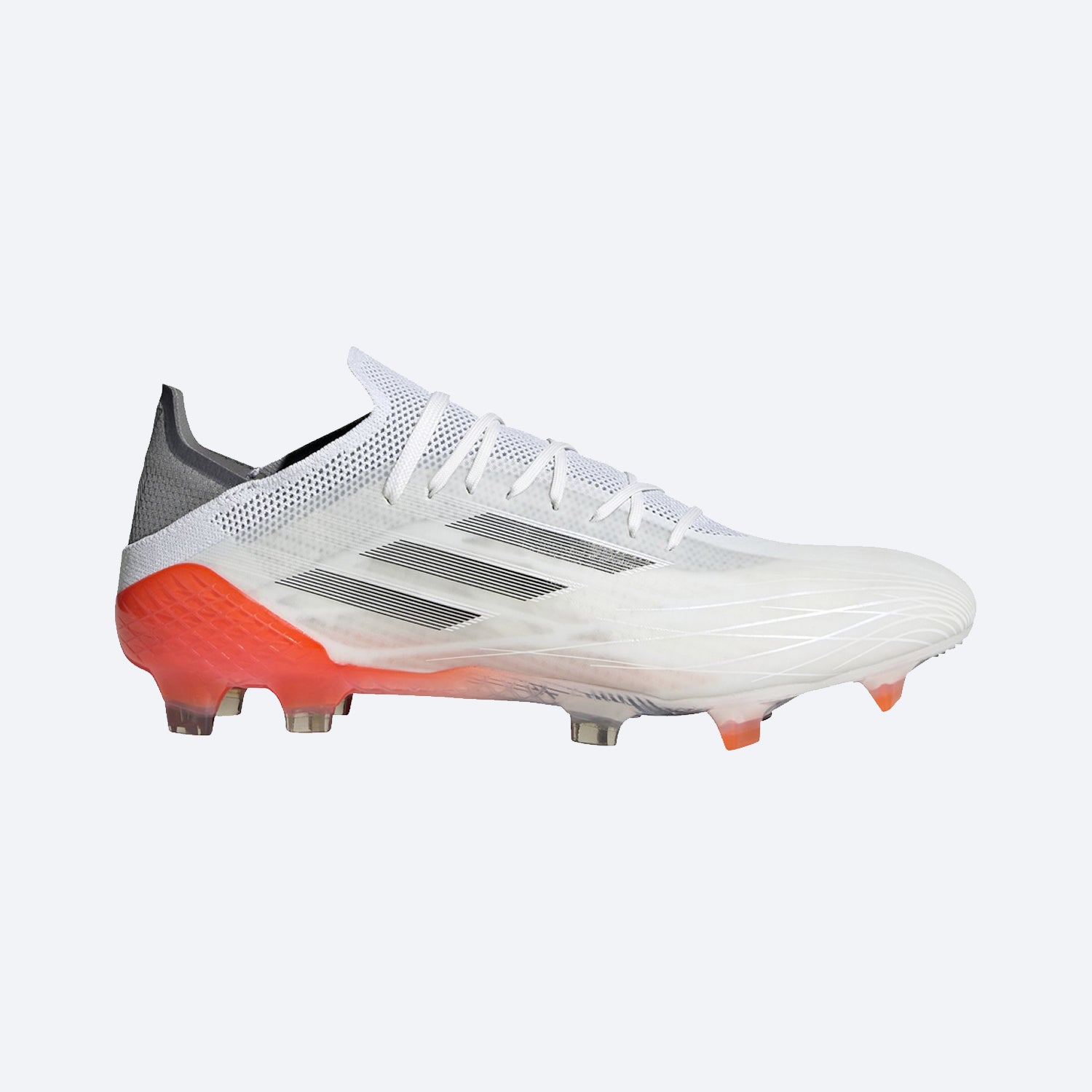 Escoba científico boca X SPEEDFLOW.1 FG FIRM GROUND SOCCER SHOES WHITE/RED