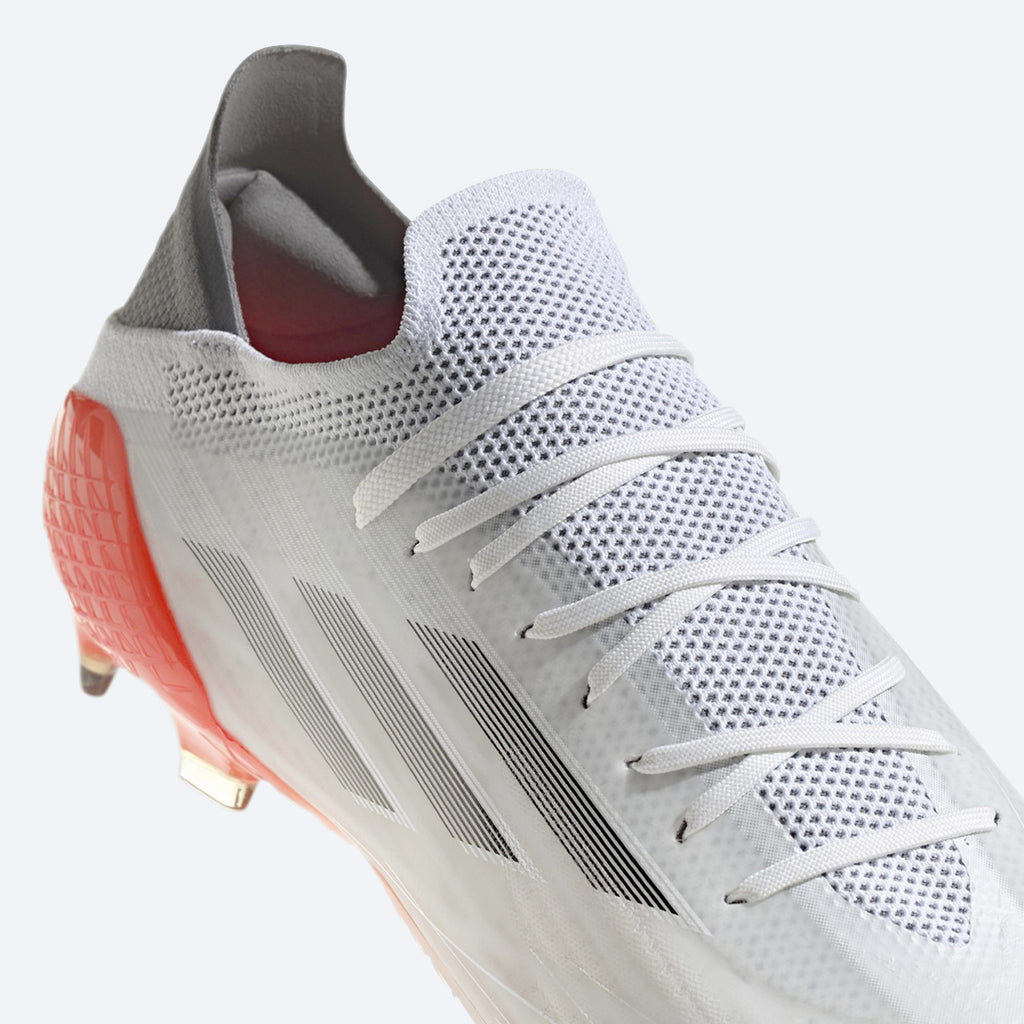 X SPEEDFLOW.1 FG FIRM GROUND SOCCER SHOES WHITE/RED