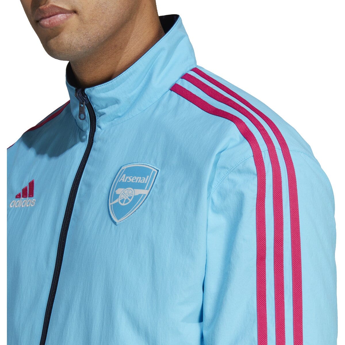 ADIDAS MEN'S ARSENAL FC ANTHEM JACKET - HT7155-ADIDAS by adidas | Available at Niky's Sports