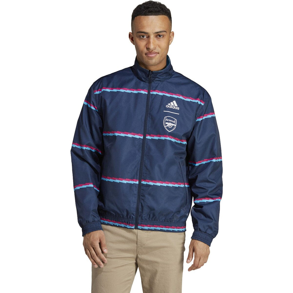 ADIDAS MEN'S ARSENAL FC ANTHEM JACKET - HT7155-ADIDAS by adidas | Available at Niky's Sports