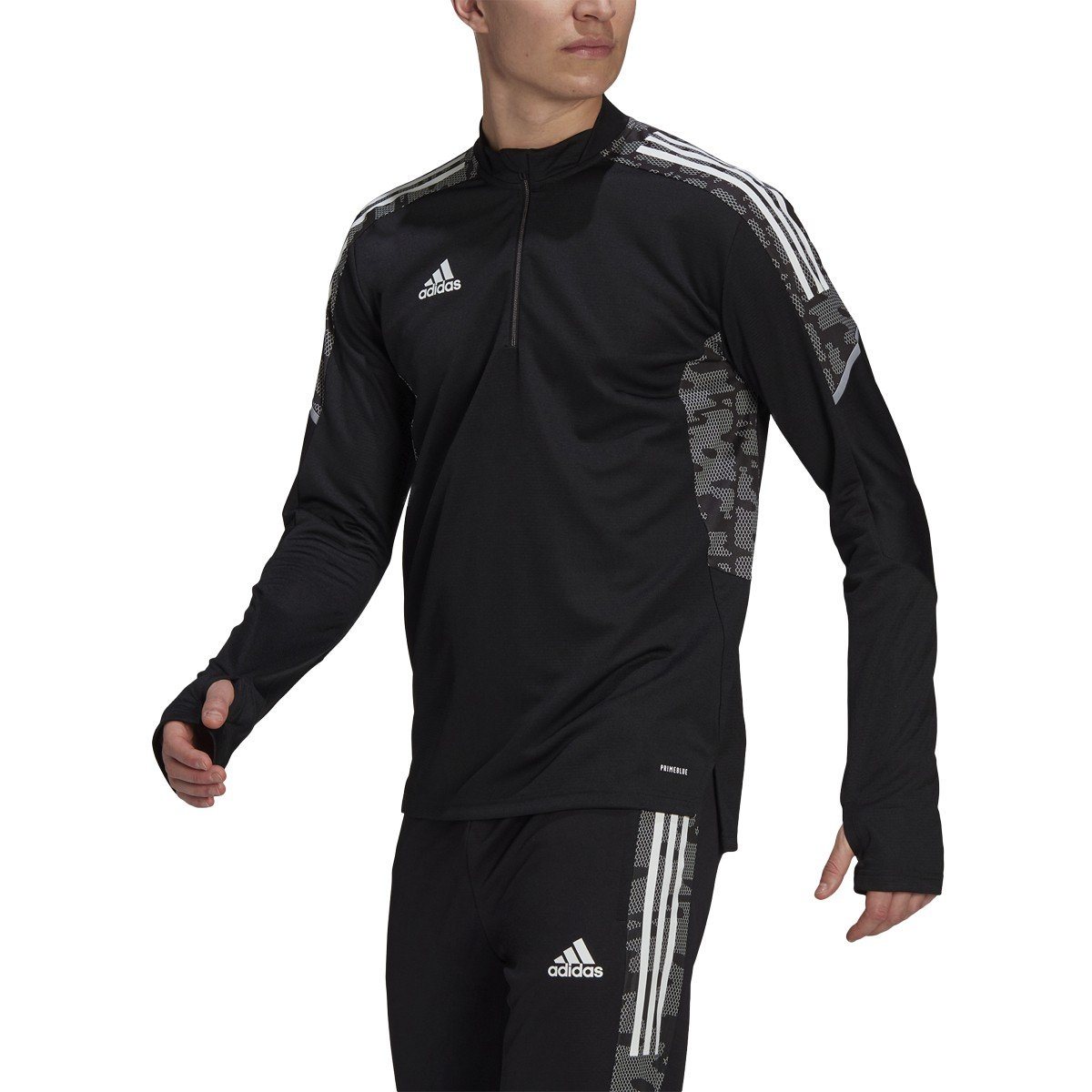 CONDIVO21 TRAINING TOP PRIMEBLUE - GH7157-ADIDAS by adidas | Available at Niky's Sports