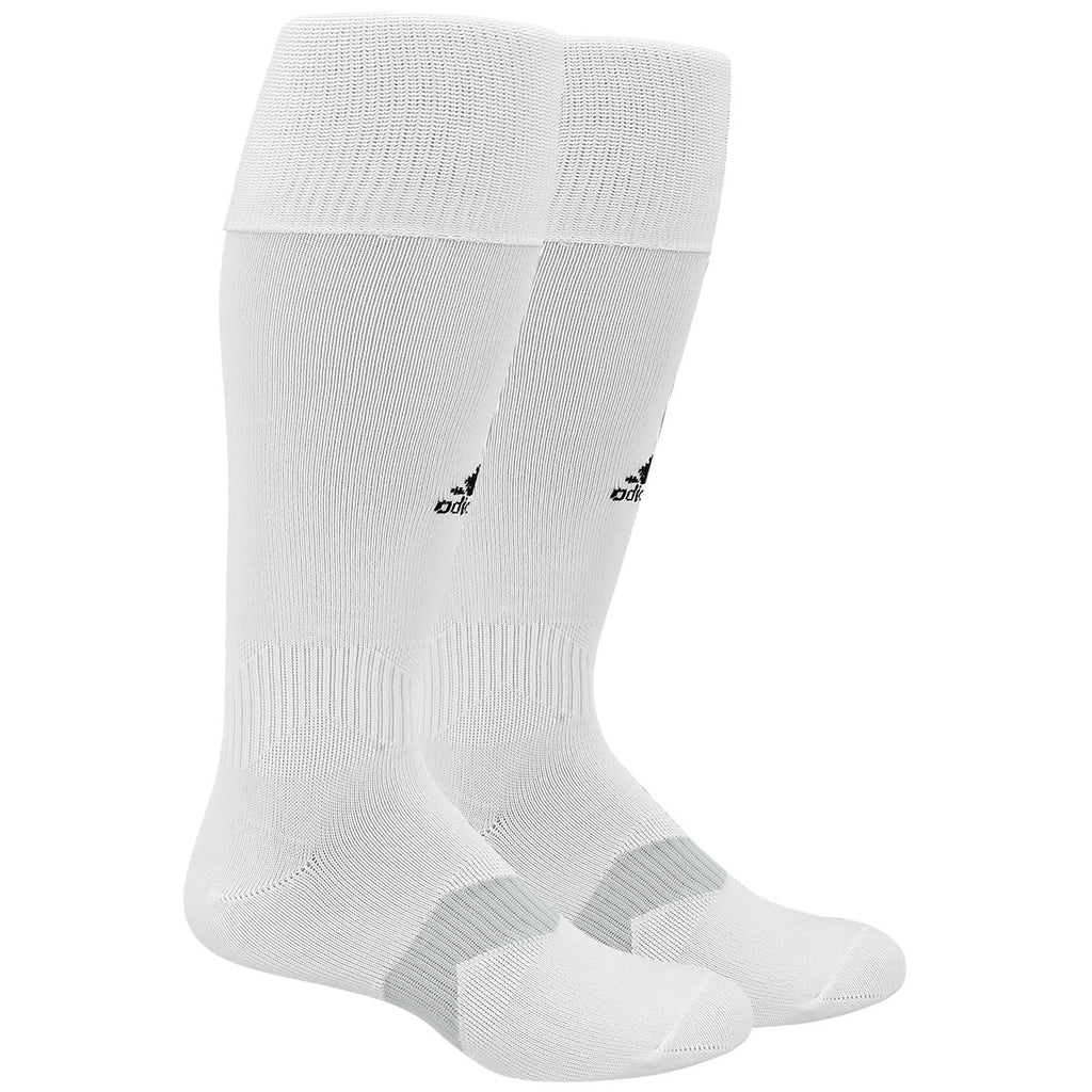 adidas Metro IV OTC Soccer Socks White - 5152119-ADIDAS by Adidas | Available at Niky's Sports