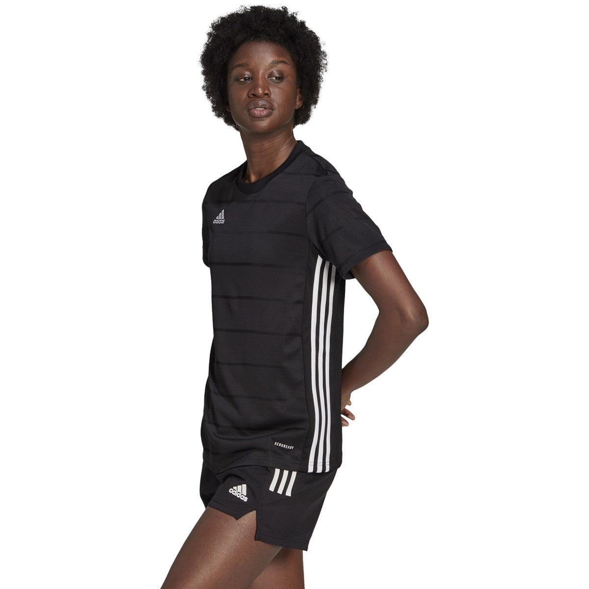 adidas Campeon 21 Jersey Womens - Black - GN5730-ADIDAS by adidas | Available at Niky's Sports