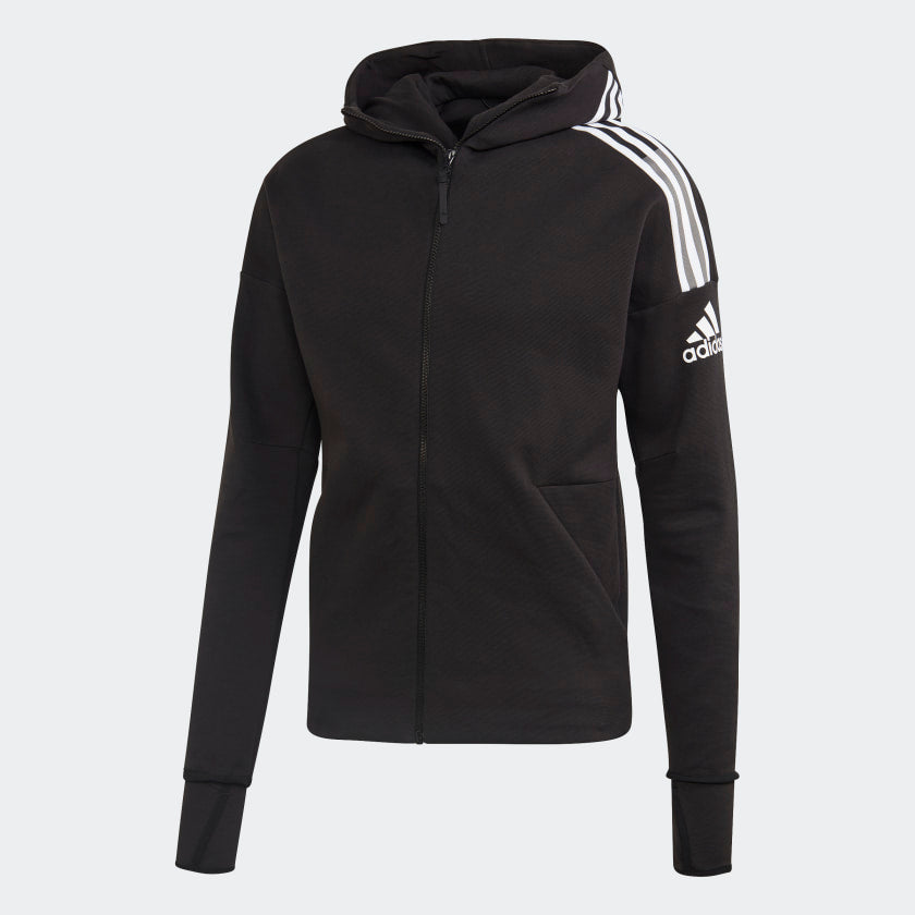 Z.N.E 3-Stripe Full Zip Hoodie Mens