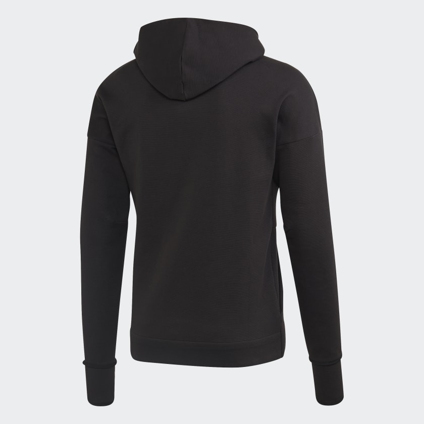 Z.N.E 3 Stripe Full Zip Hoodie Mens