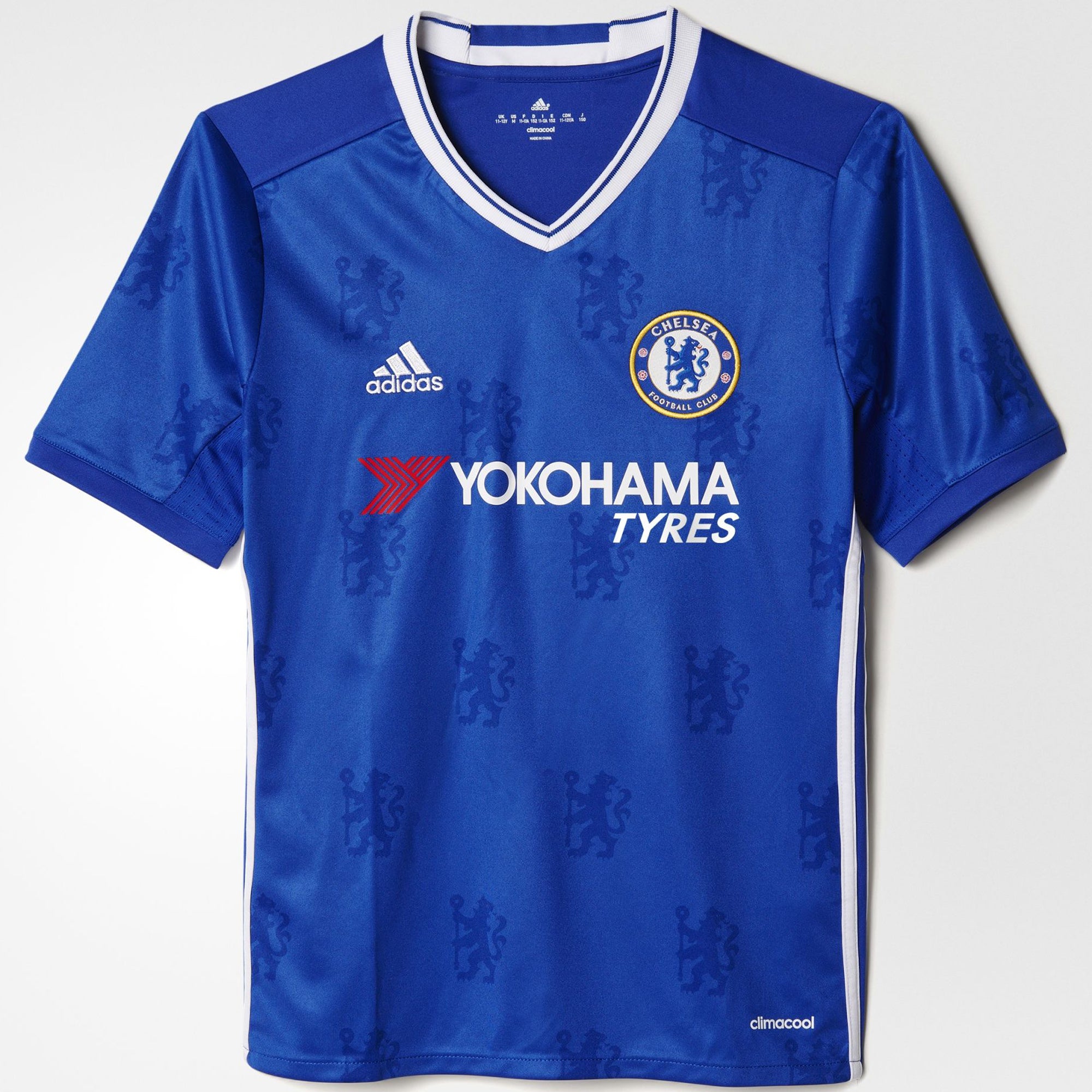Kid's Chelsea FC Home Soccer Jersey 2016/17 - AI7124-ADIDAS by Adidas | Available at Niky's Sports