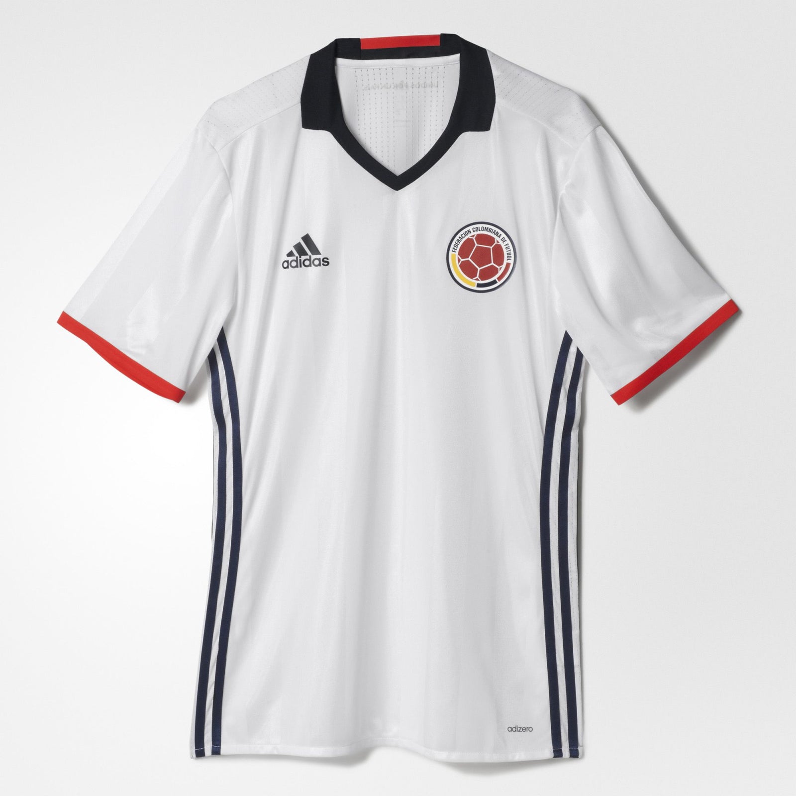 Men's Colombia Home Authentic Soccer Jersey 2016