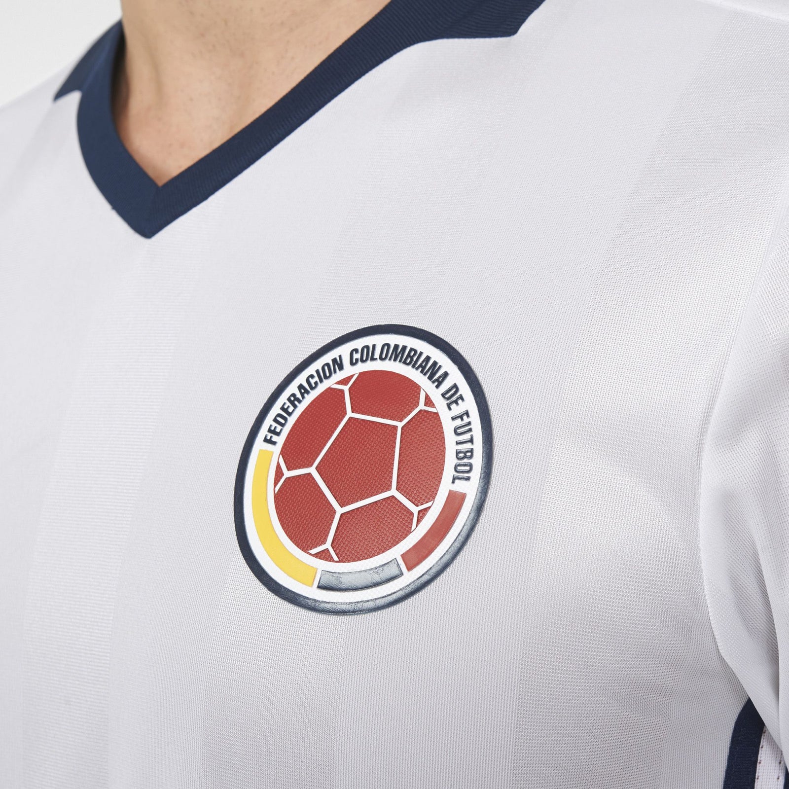 Men's Colombia Home Authentic Soccer Jersey 2016 - AC2842-ADIDAS by Adidas | Available at Niky's Sports