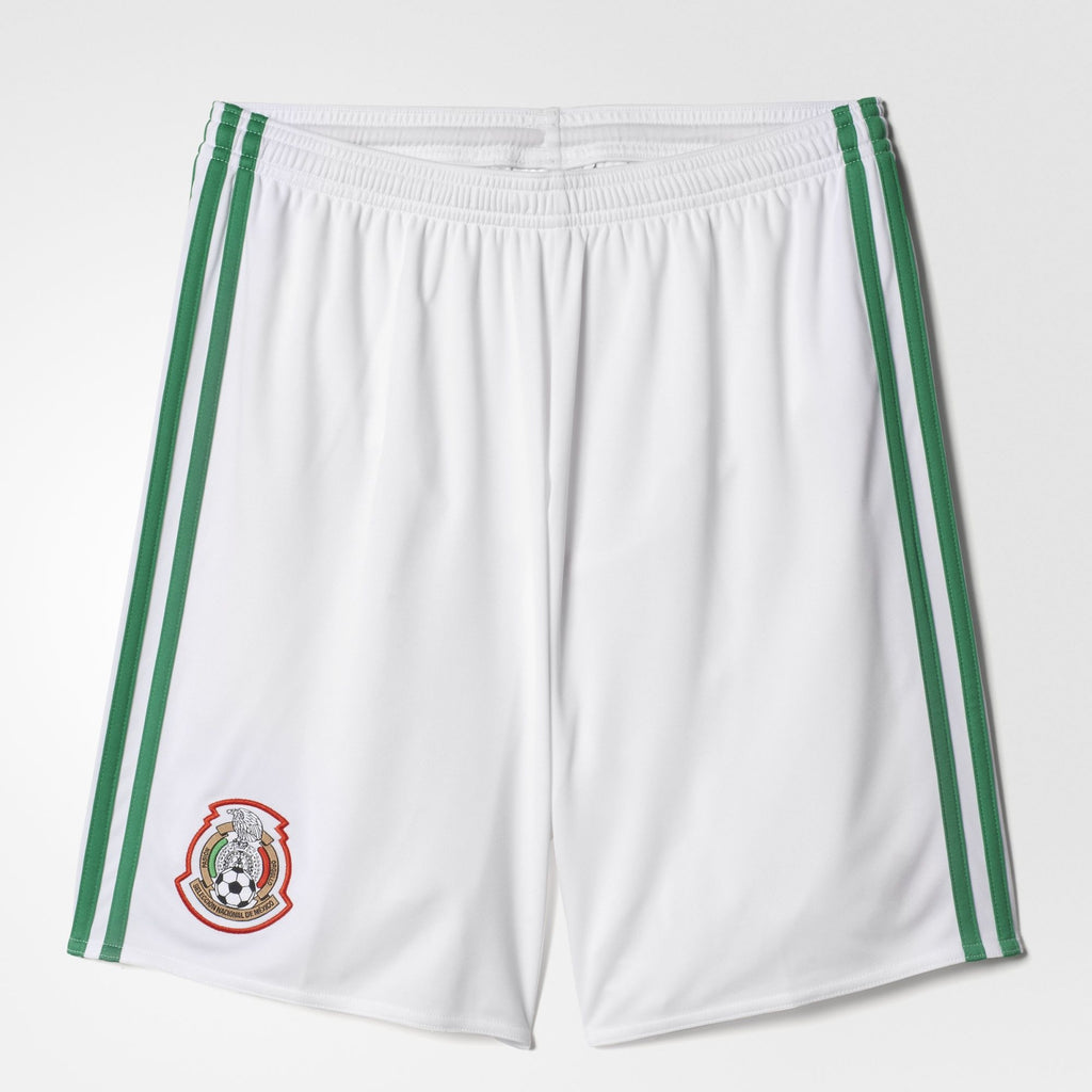 Men's Mexico Home Soccer Shorts - AC6415-ADIDAS by Adidas | Available at Niky's Sports
