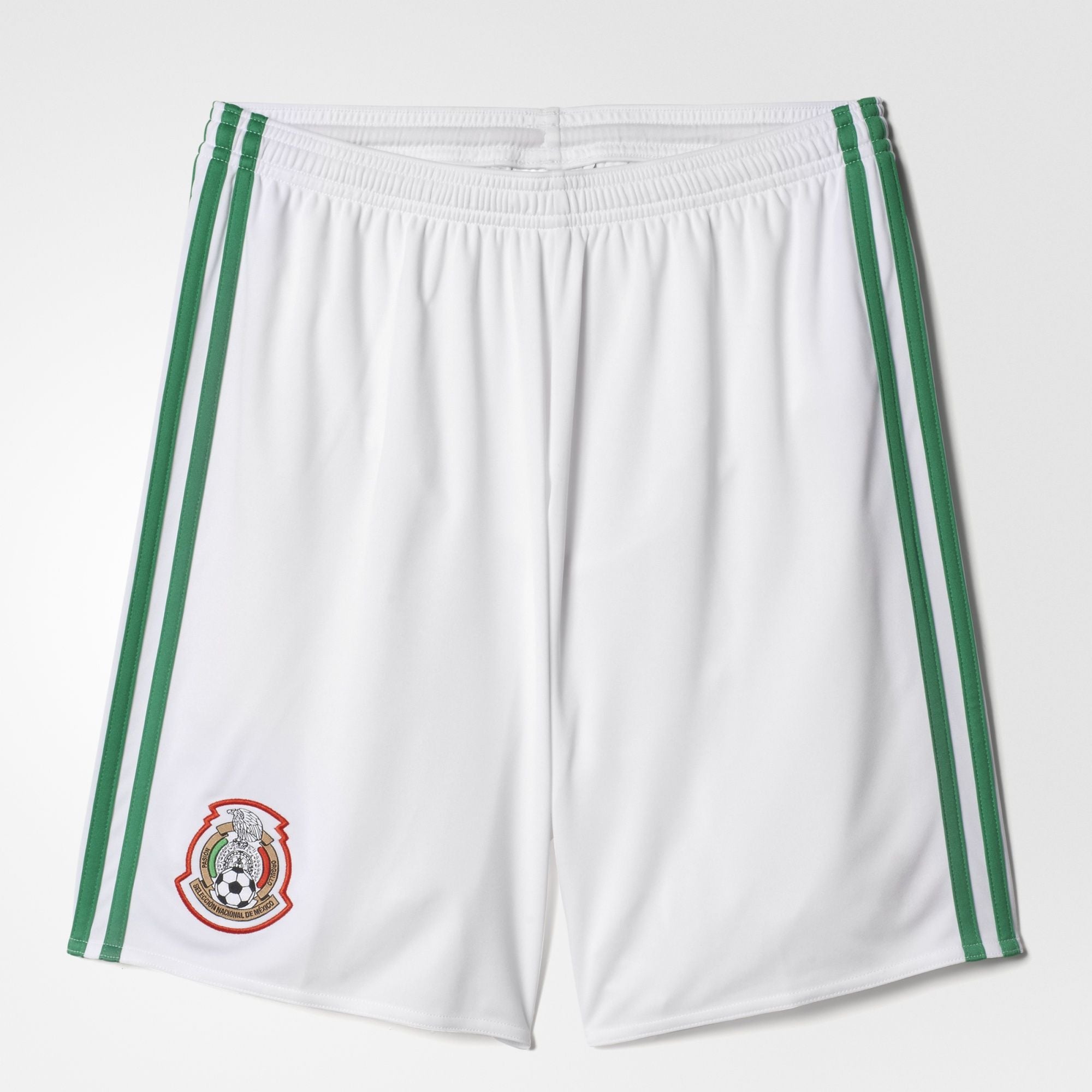Men's Mexico Home Soccer Shorts - AC6415-ADIDAS by Adidas | Available at Niky's Sports