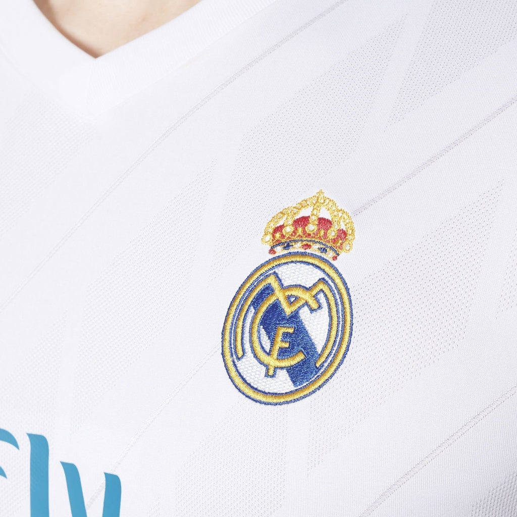 Men's Real Madrid Home Soccer Jersey 2017/18 - AZ8059-ADIDAS by Adidas | Available at Niky's Sports