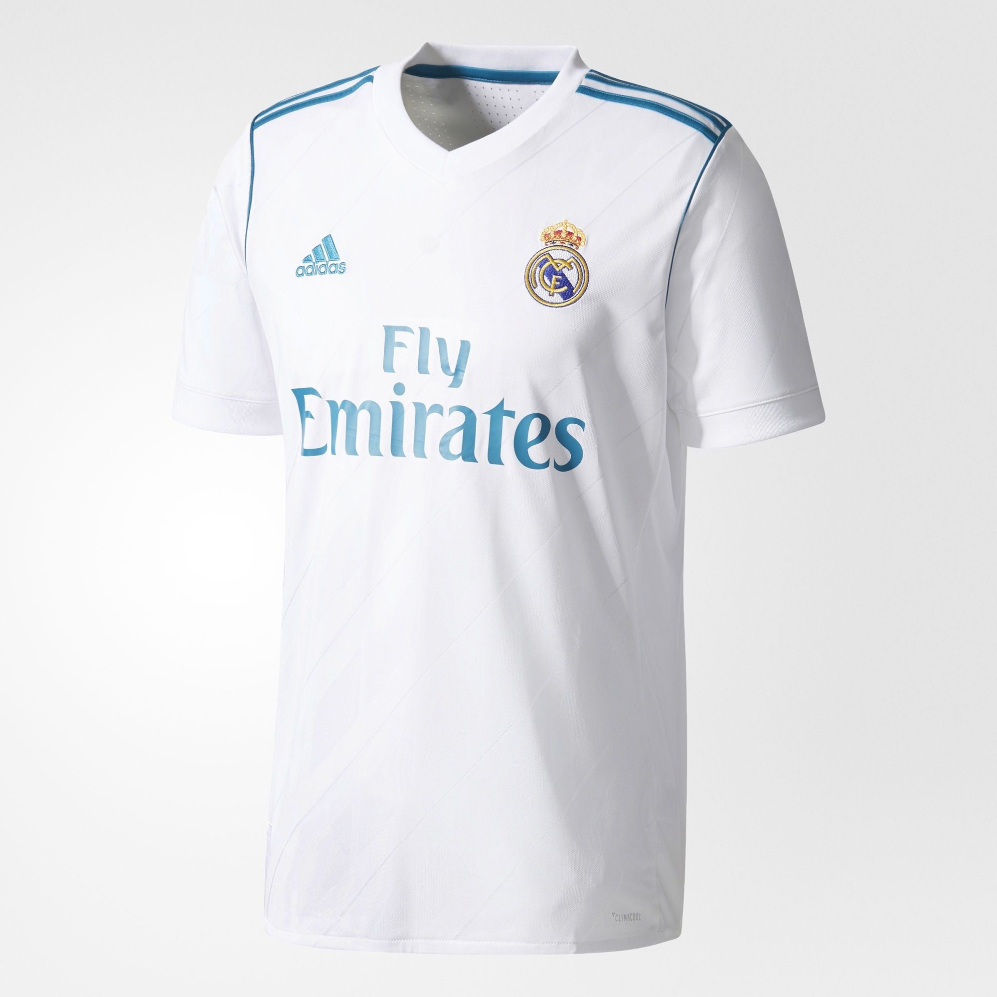 plastic Bedenk Populair Men's Real Madrid Home Soccer Jersey 2017/18