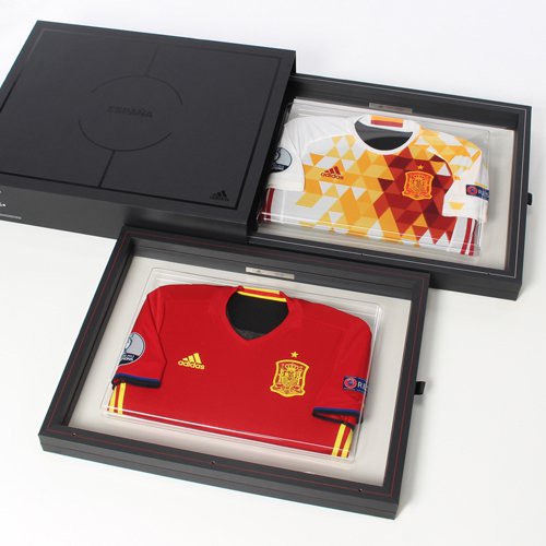 Men's Spain Collectors Jersey Home/Away Set Euro 2016