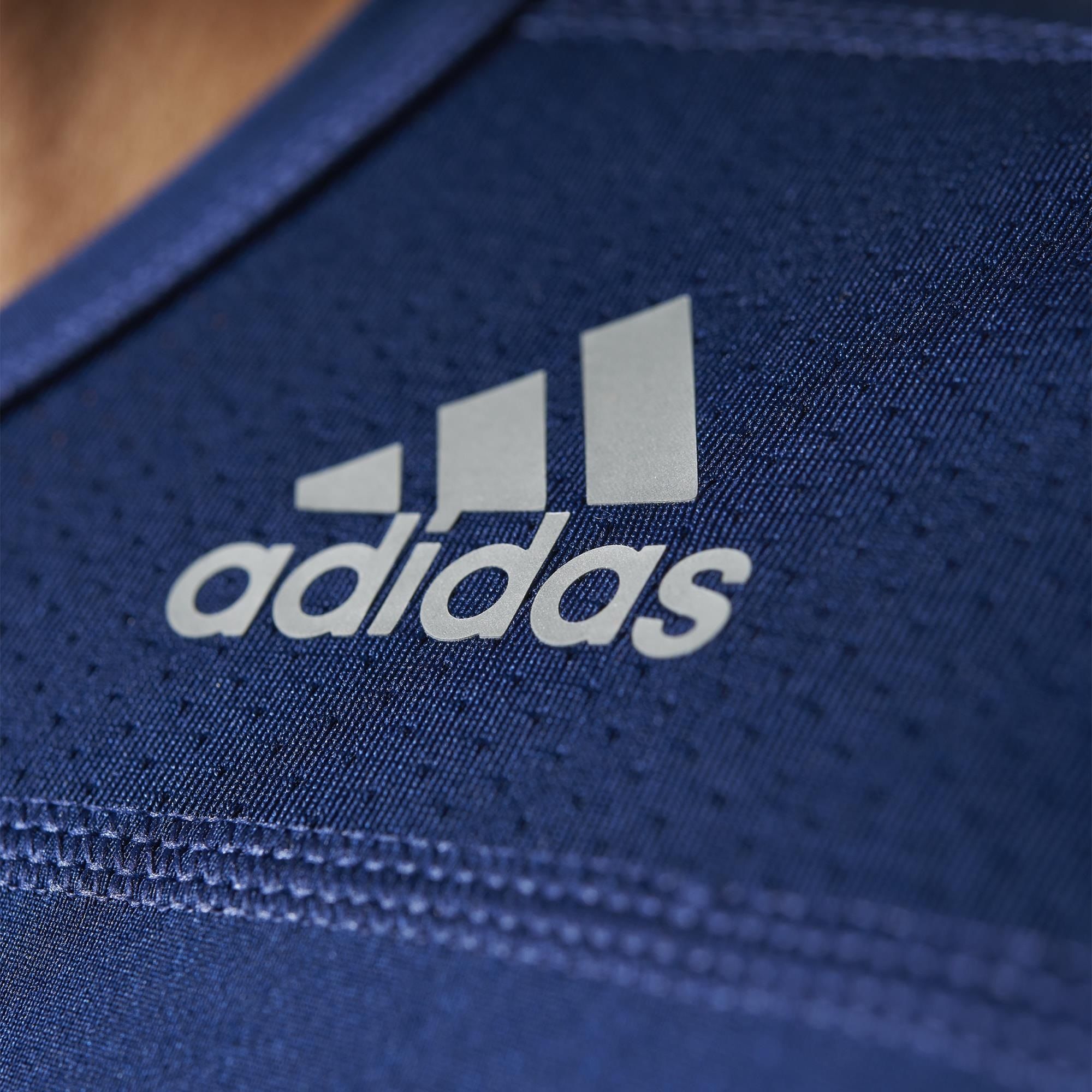 Men's Techfit Base Long Sleeve Compression shirt - Navy - G90141-ADIDAS by Adidas | Available at Niky's Sports