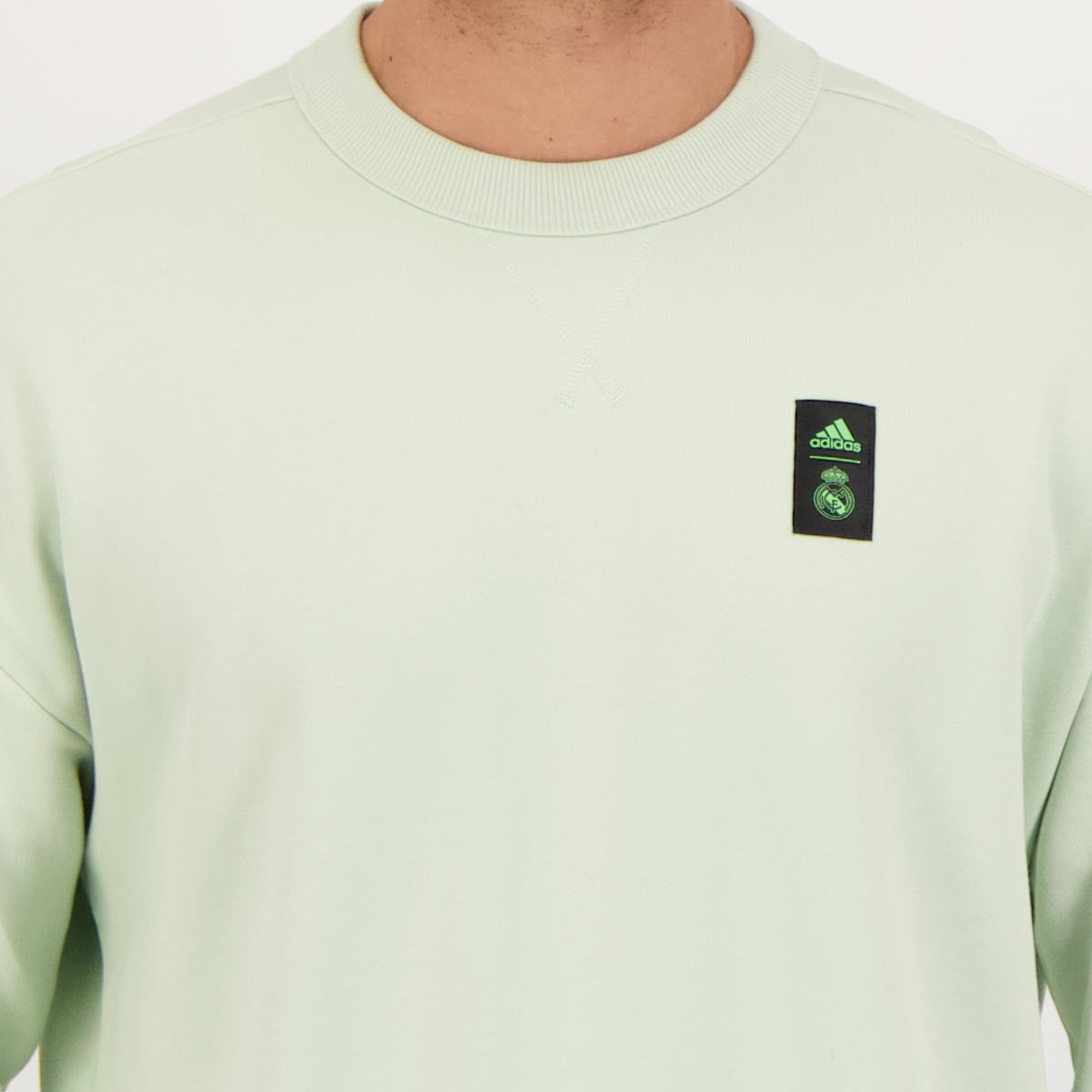 adidas Real Madrid Lifestyle Crew Sweatshirt - HD1341-ADIDAS by adidas | Available at Niky's Sports