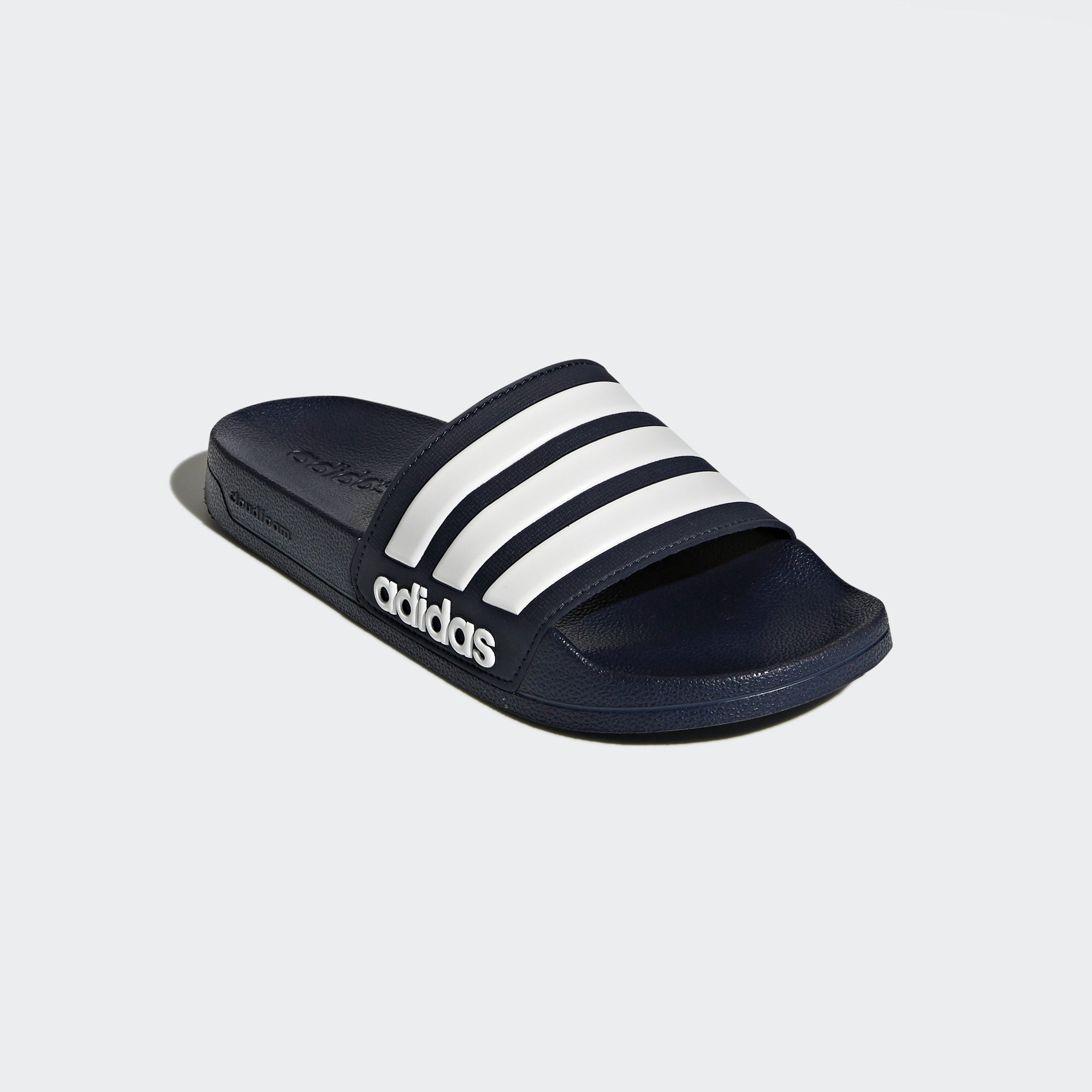Men's Adilette Cloudfoam Slides - Collegiate Navy/Cloud White/Navy