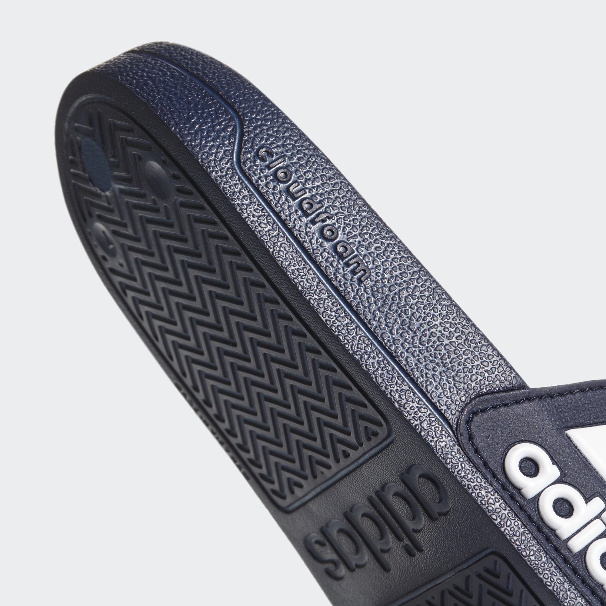Men's Adilette Cloudfoam Slides - Collegiate Navy/Cloud White/Navy