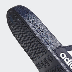 Adidas cloudfoam slides navy on sale