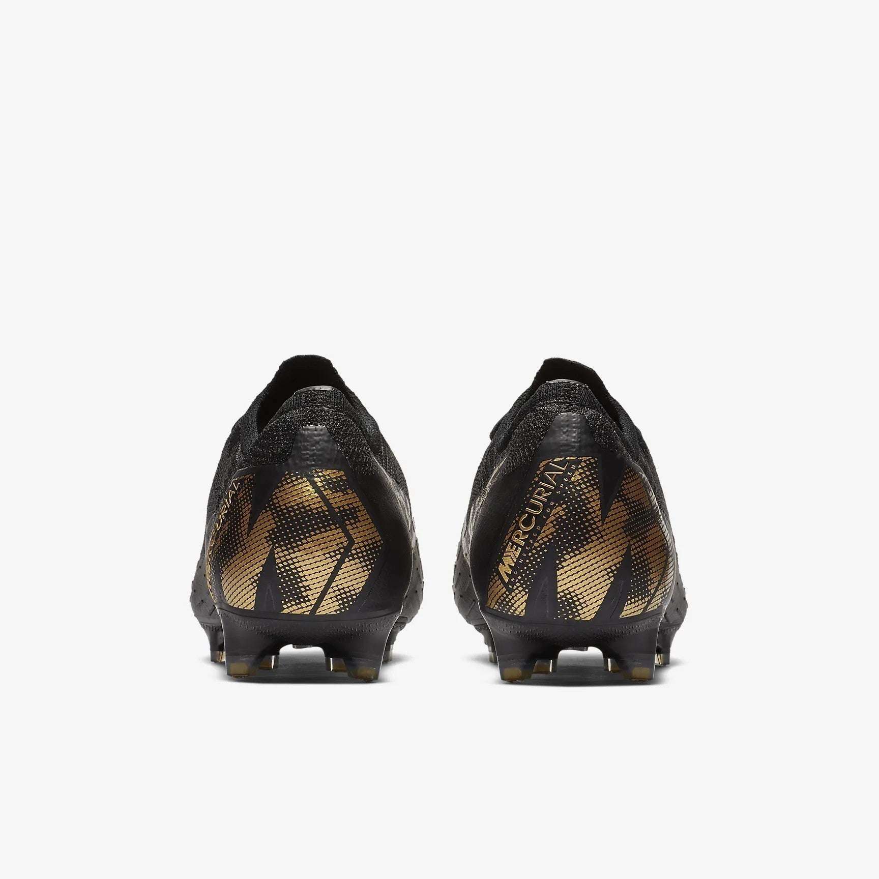 Men's Vapor 12 Elite FG Soccer Cleats - Black/Metallic Vivid Gold - AH7380-077-NIKE by Nike | Available at Niky's Sports