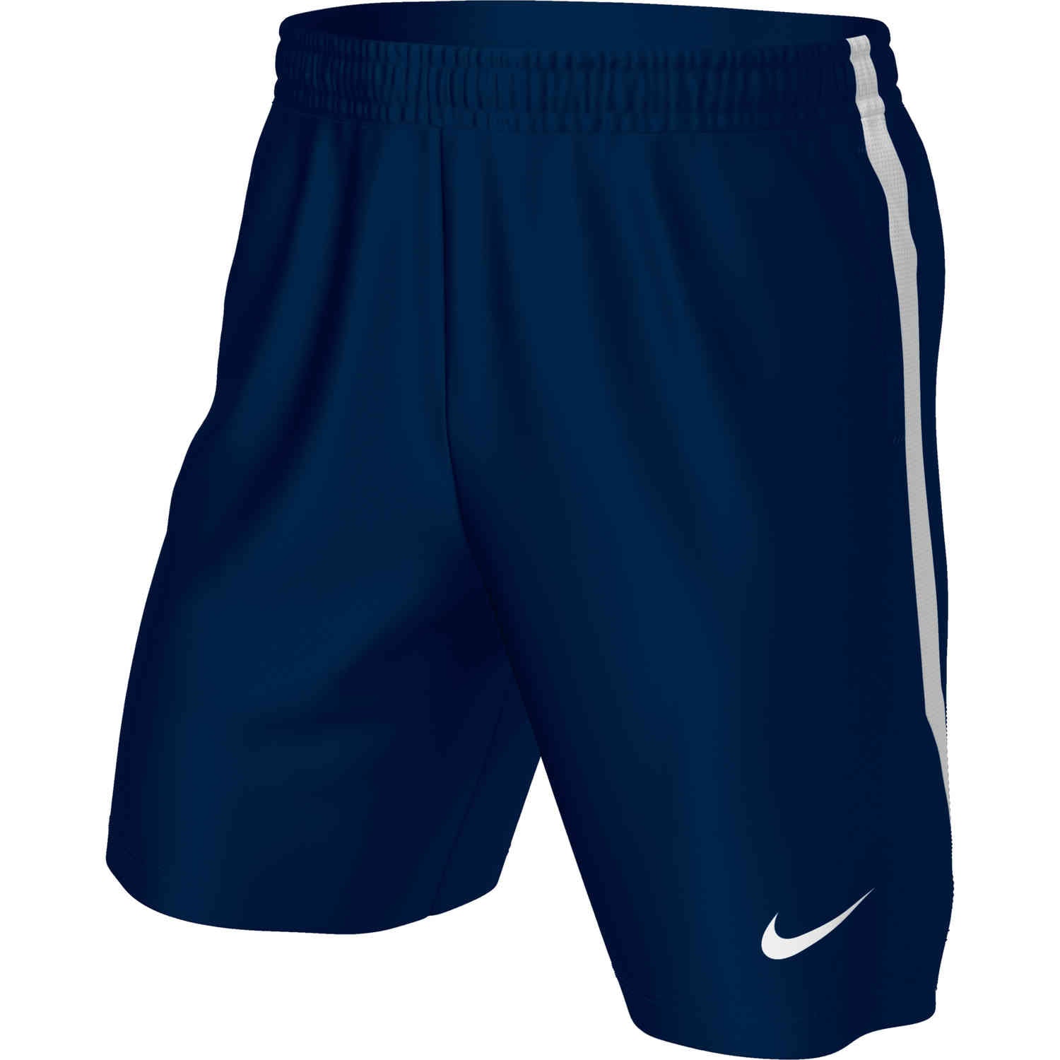 Youth Dry Classic Short - Navy/White - AJ1241-419-NIKE by Nike | Available at Niky's Sports