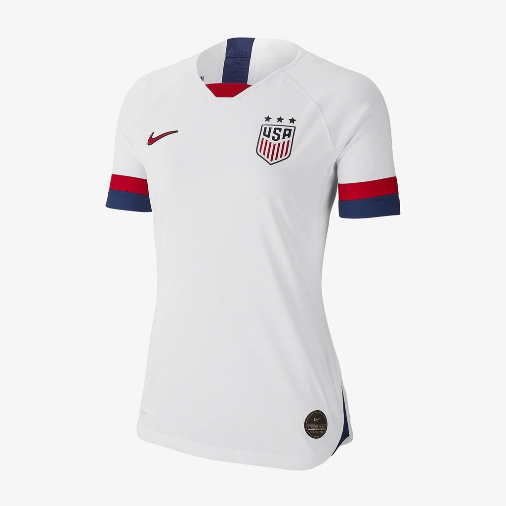 Women's USA Vaporknit Home Jersey - White/Blue Void/University Red