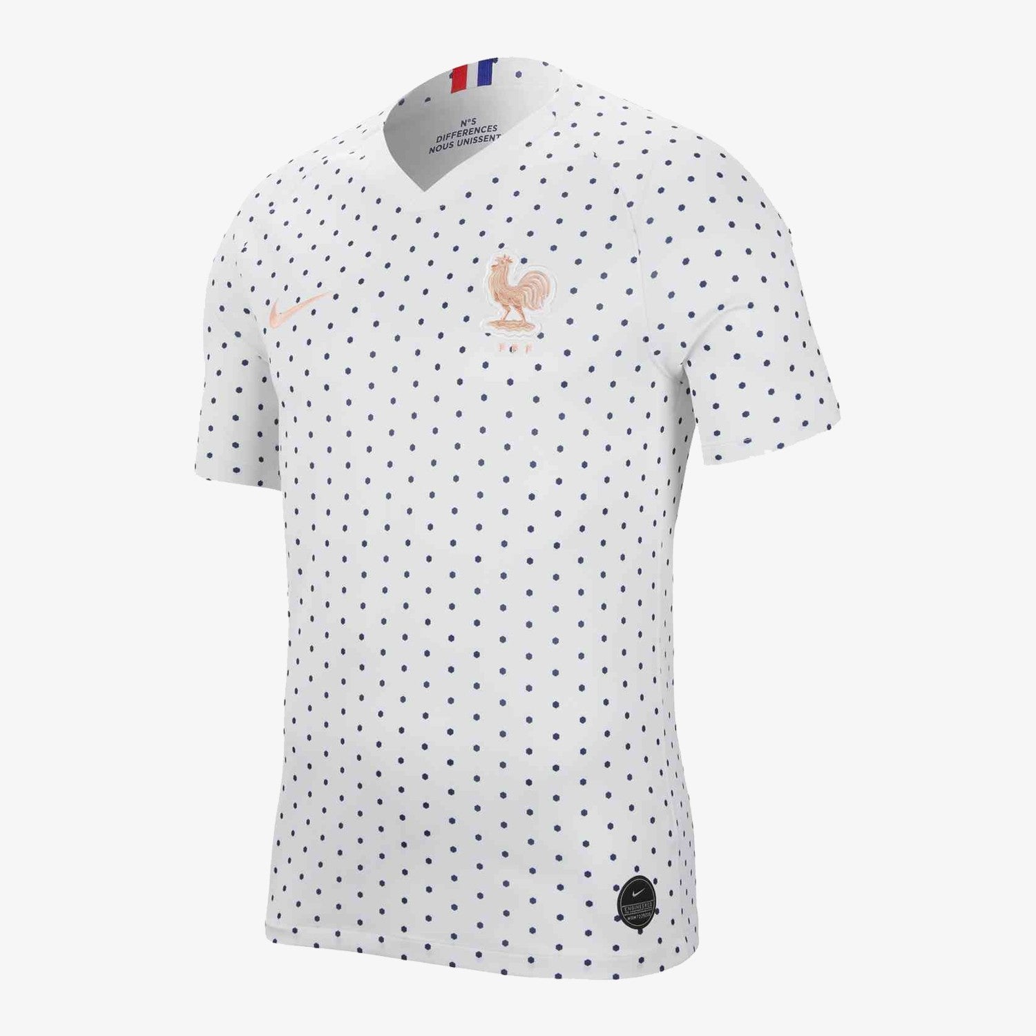 Women's France Stadium Away Jersey - White - AJ4393-100-NIKE by Nike | Available at Niky's Sports