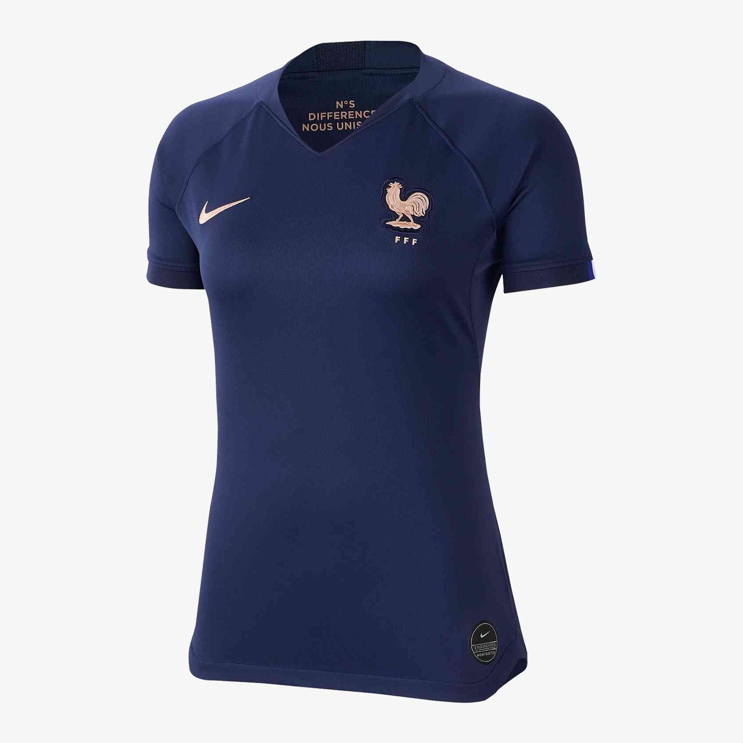 Women's France Stadium Home Jersey - Midnight Navy - AJ4394-410-NIKE by Nike | Available at Niky's Sports