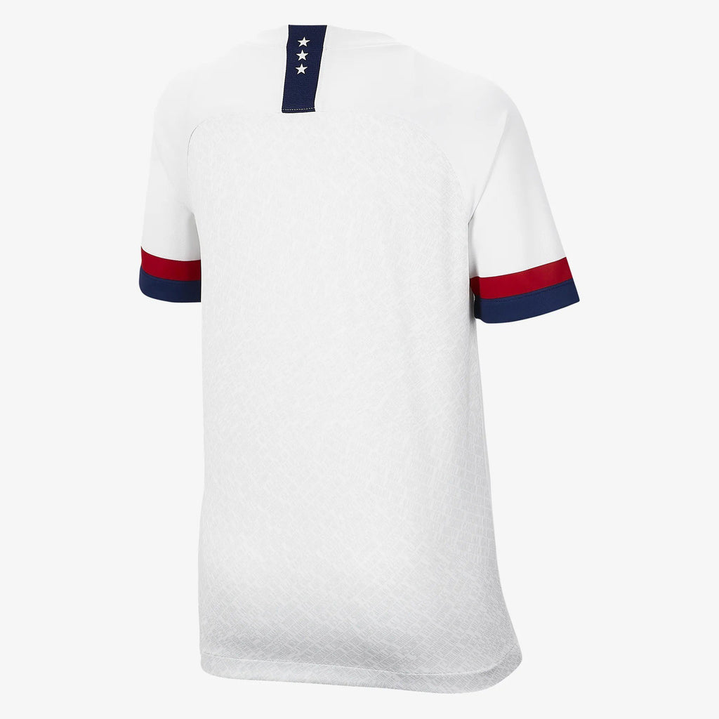 Kid's USA 2019 Stadium Home Jersey - White/Blue Void/University Red
