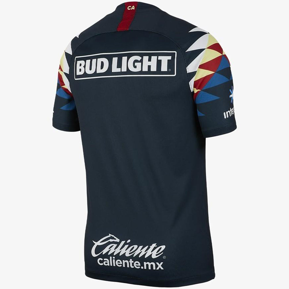 Club America 19/20 Away Jersey - Armory Navy/Gym Red/Lemon Chiffon - AJ5526-455-NIKE by Nike | Available at Niky's Sports