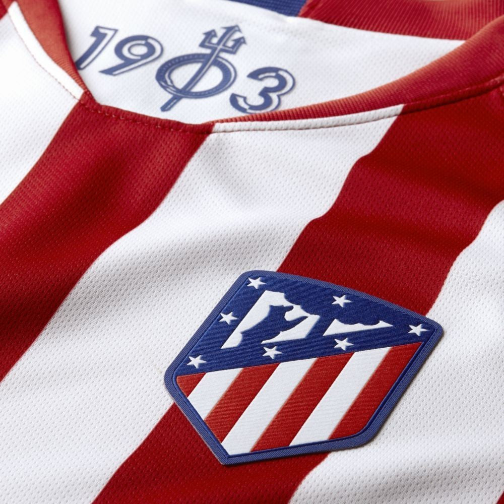 Atletico Madrid Kids Stadium Home Jersey 19/20 - AJ5792-612-NIKE by Nike | Available at Niky's Sports