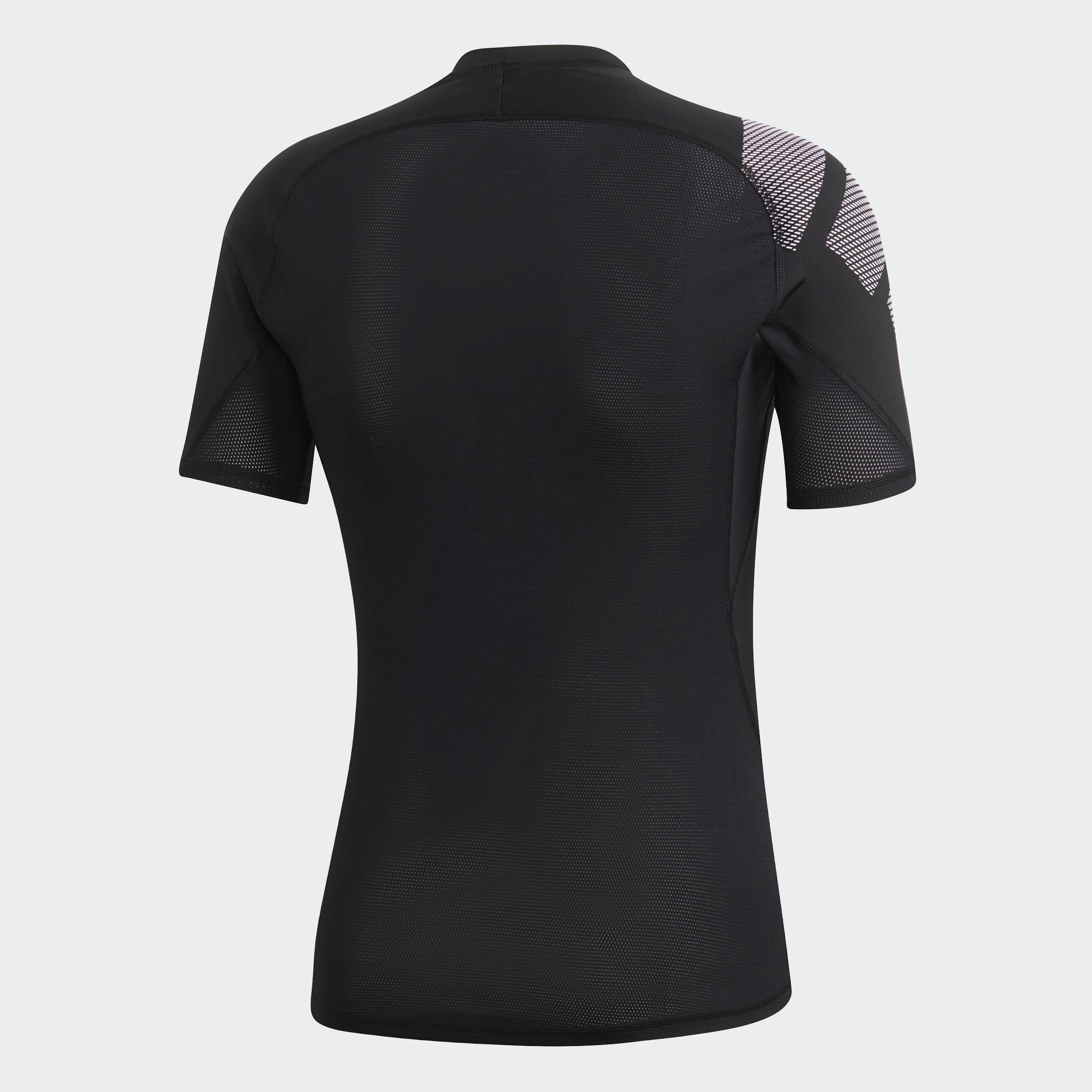 Men's Training Alphaskin Bade of Sport T-Shirt - Black - DW4144-ADIDAS by Adidas | Available at Niky's Sports