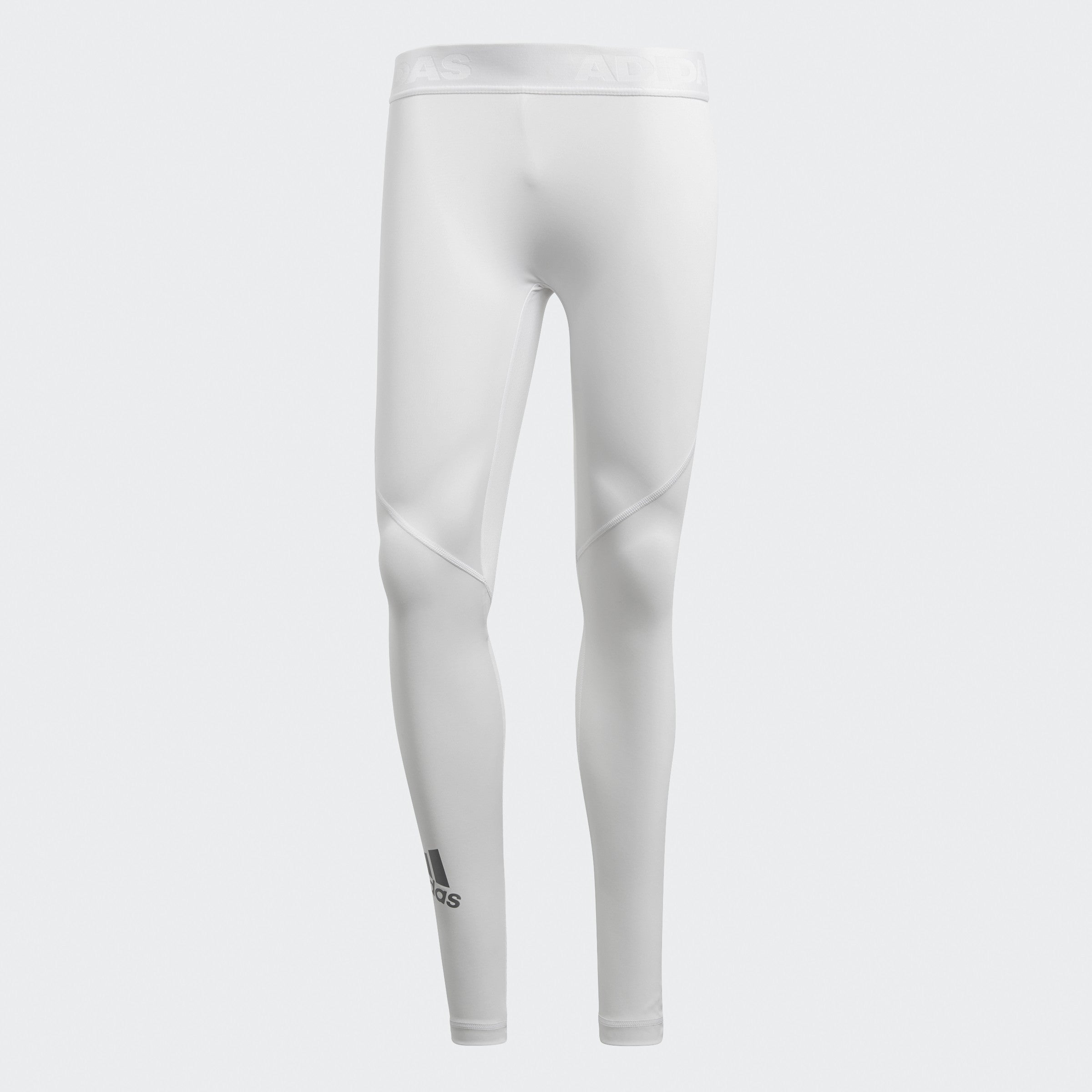 white adidas tights