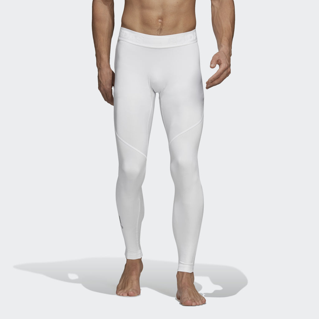 Men's Alphaskin Sport Tights - White