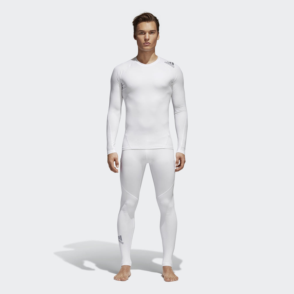 Men's Alphaskin Sport Tights - White