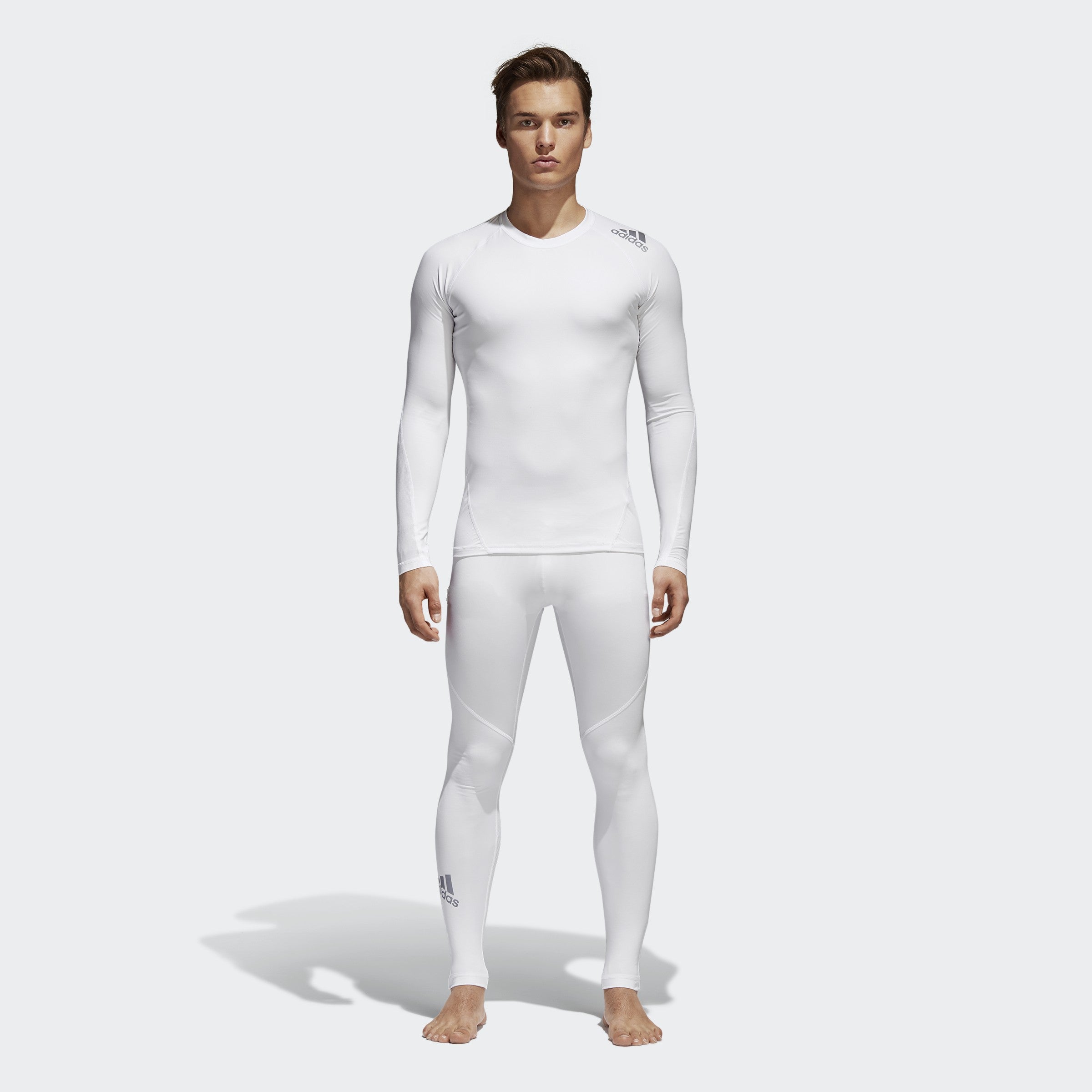 Men's Alphaskin Sport Tights - White