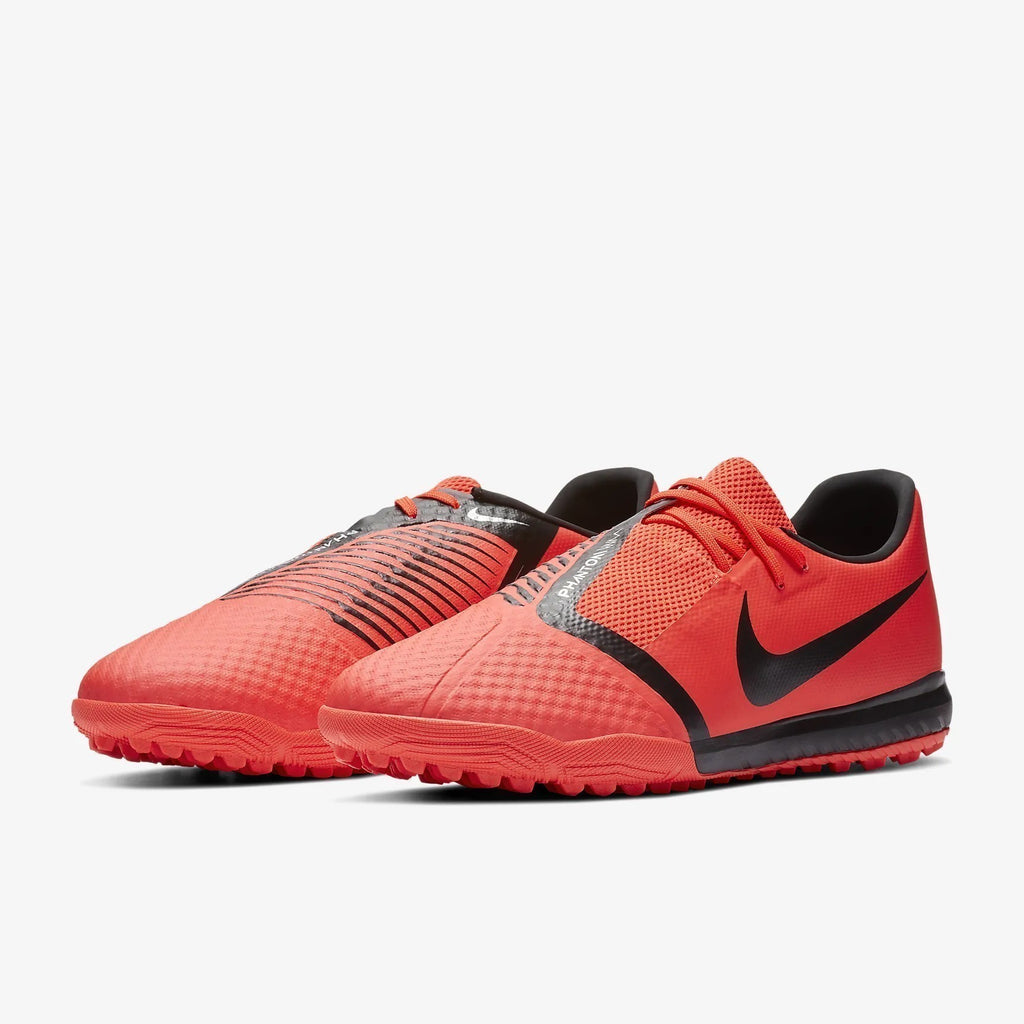 PhantomVNM Academy TF Soccer Shoes - Bright Crimson/Bright Crimson/Metallic Silver/Black - AO0571-600-NIKE by Nike | Available at Niky's Sports