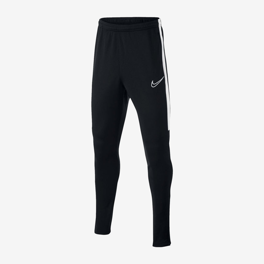 Kid's Dri-FIT Academy Soccer Pants - Black/White - AO0745-010-NIKE by Nike | Available at Niky's Sports