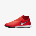 Men's PhantomVSN Academy DF IC Soccer Shoes - Bright Crimson/Gym Red/Black/Metallic Silver - AO3267-600-NIKE by Nike | Available at Niky's Sports