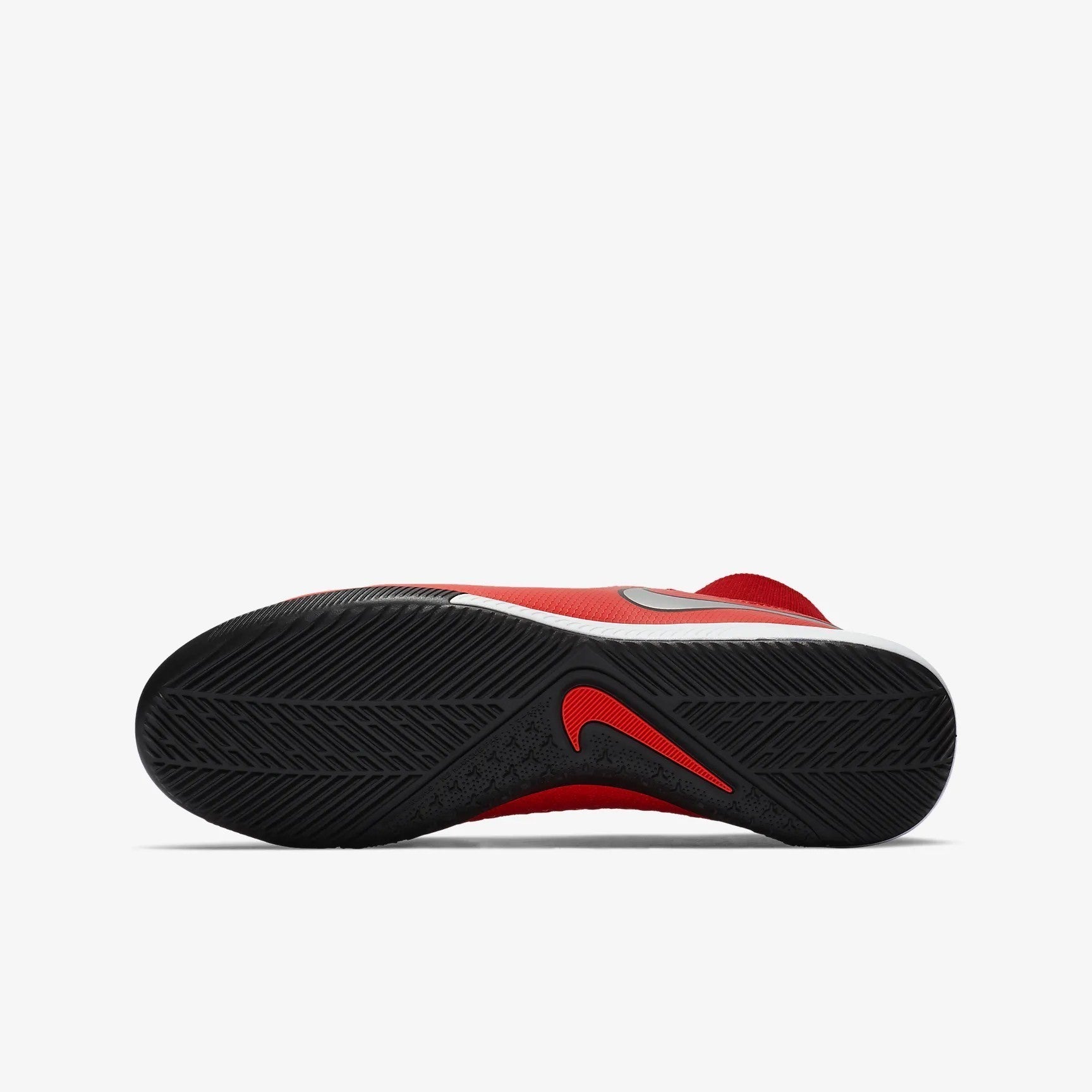 Men's PhantomVSN Academy DF IC Soccer Shoes - Bright Crimson/Gym Red/Black/Metallic Silver - AO3267-600-NIKE by Nike | Available at Niky's Sports