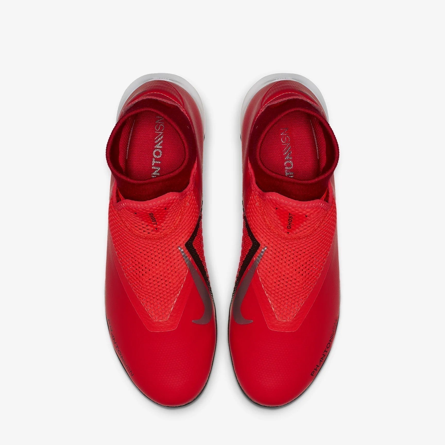 Men's PhantomVSN Academy DF IC Soccer Shoes - Bright Crimson/Gym Red/Black/Metallic Silver - AO3267-600-NIKE by Nike | Available at Niky's Sports